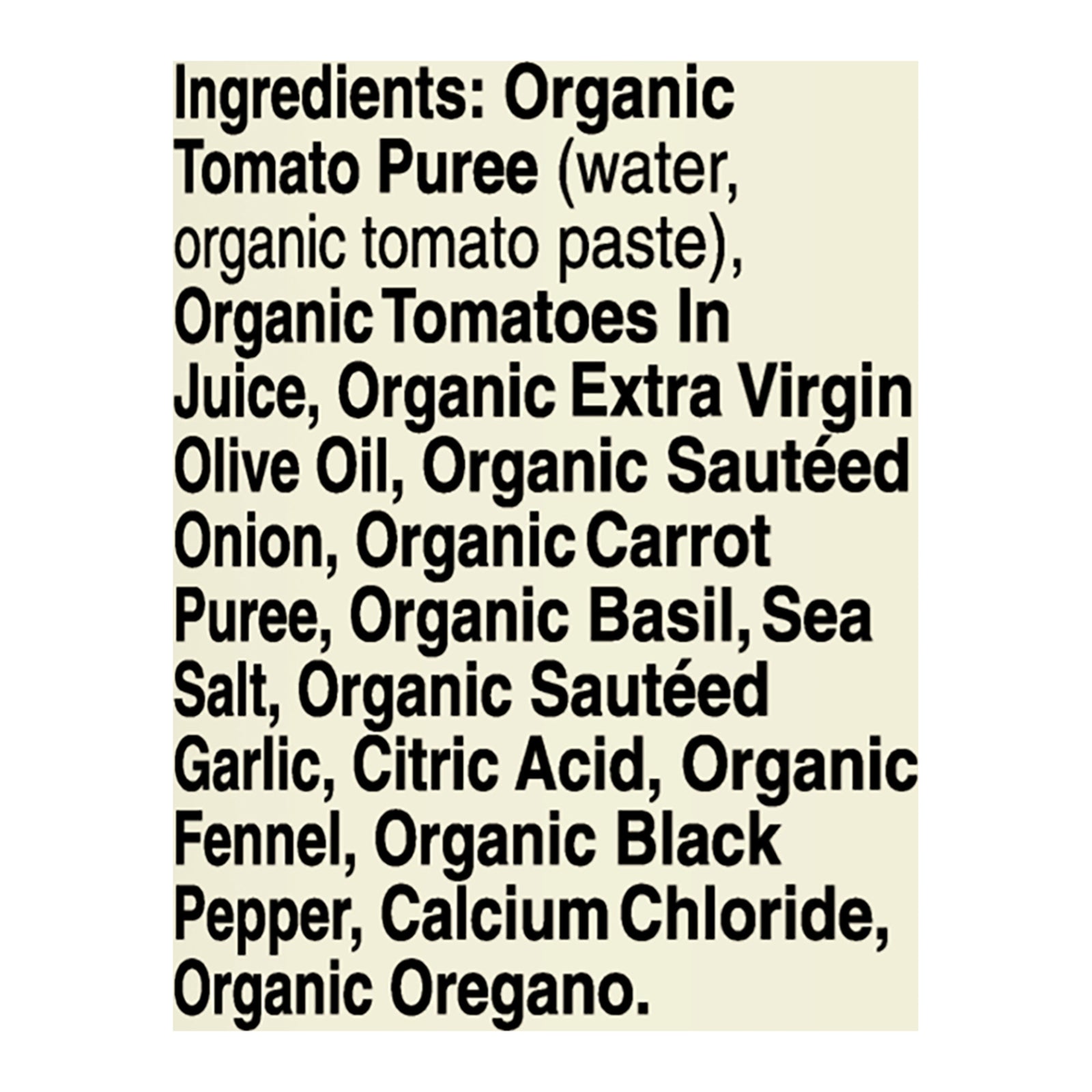 Muir Glen - Pasta Sauce Organic Tomato Basil - Case of 12-23.5 Fluid Ounces