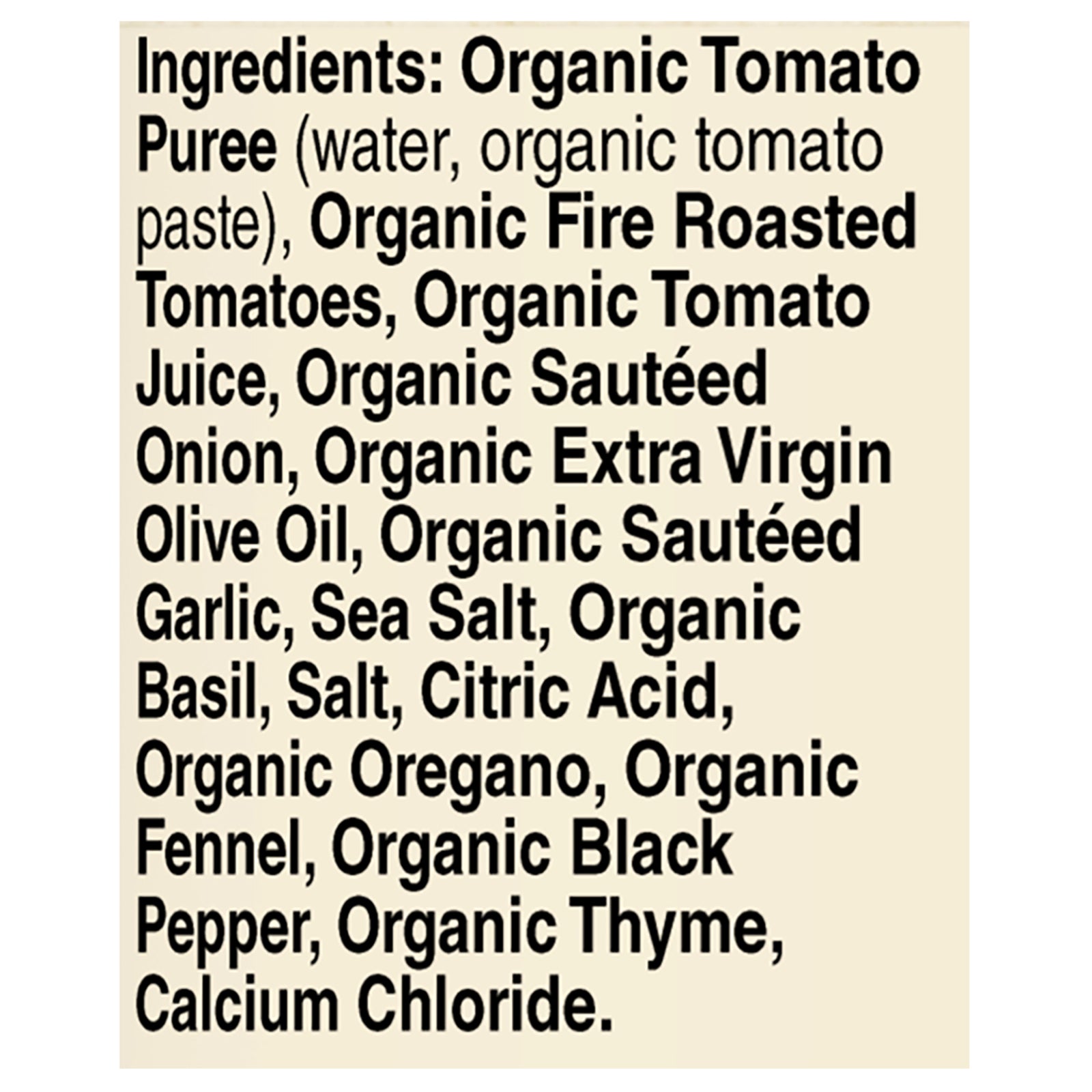 Muir Glen - Pasta Sauce Organic Fire Roasted Tomato - Case of 12-23.5 Fluid Ounces