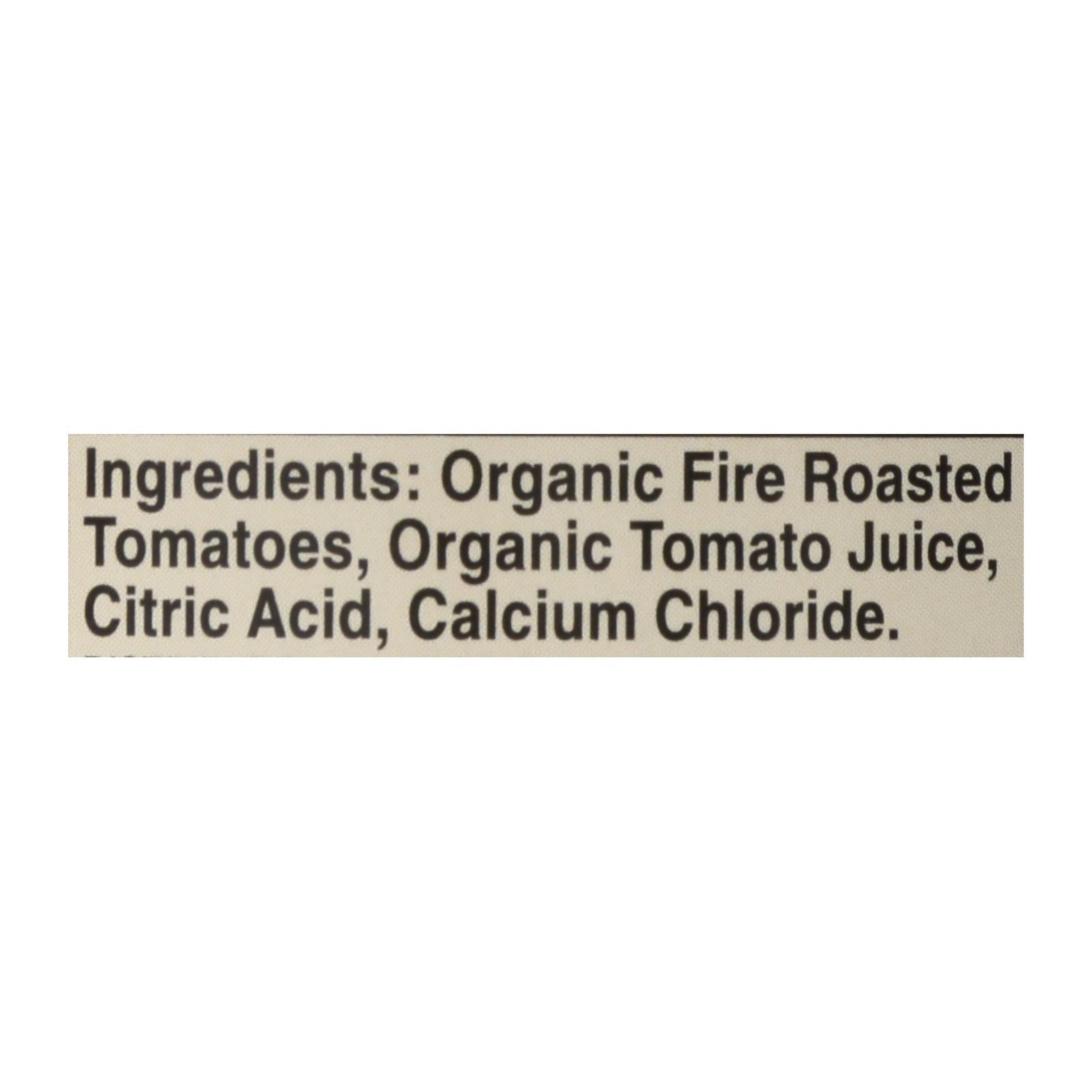 Muir Glen Organic Tomatoes - Fire Roasted - Diced - No Salt - Case of 12 - 28 oz