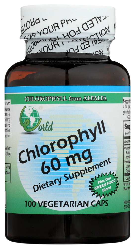 World Organic Chlorophyll 100 ea - Case of 1