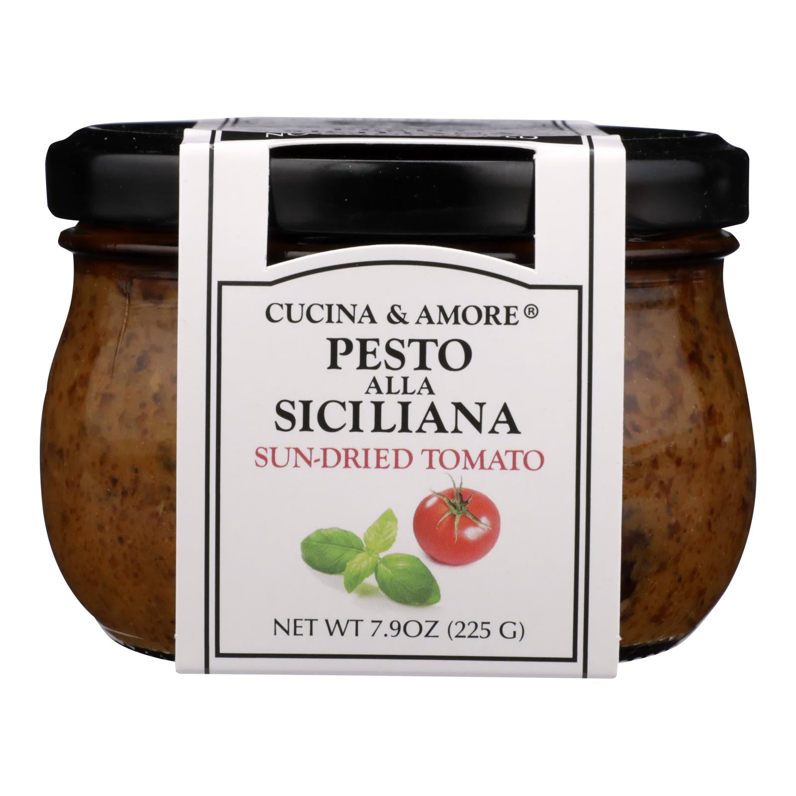 Cucina & Amore - C Amore Sndrd Tom Pesto - Case of 6 - 7.9 OZ