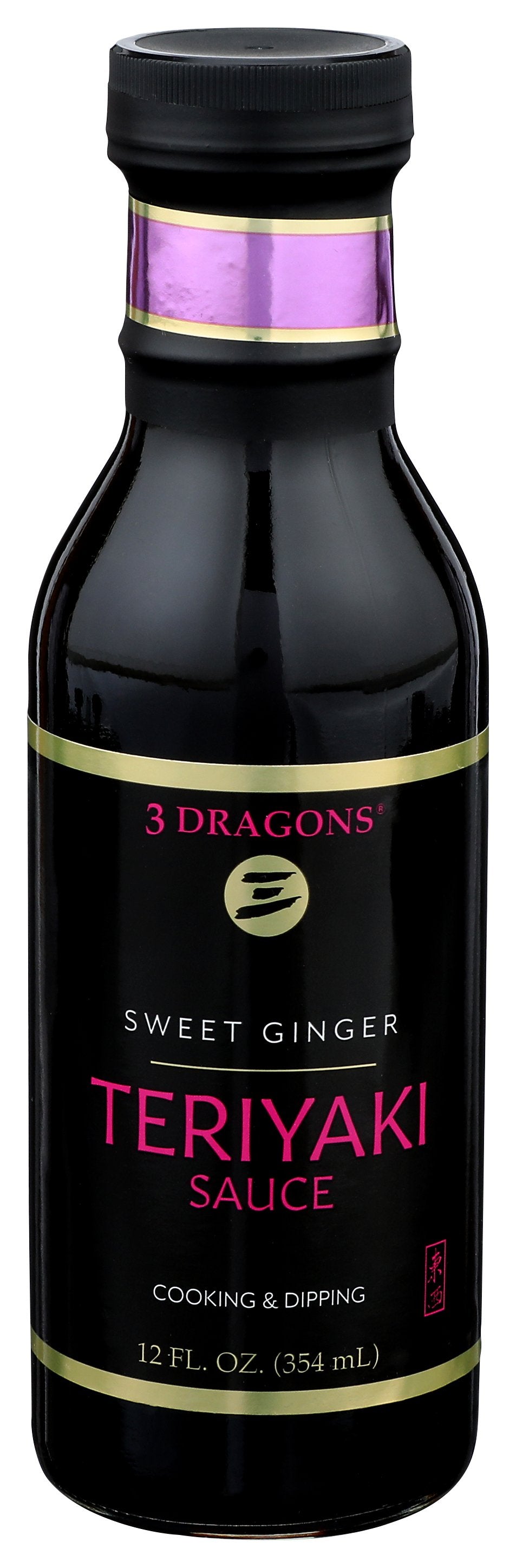 3 DRAGONS SAUCE TERIYAKI GNGR SWT - Case of 6