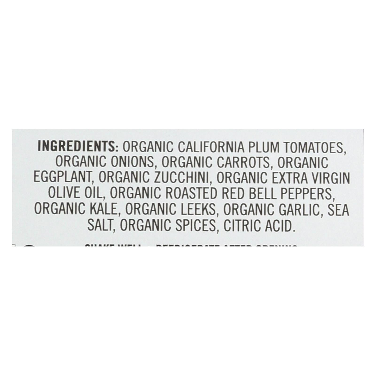 Sonoma Gourmet Organic Pasta Sauce - Roasted Vegetables - Case of 6 - 25 oz.