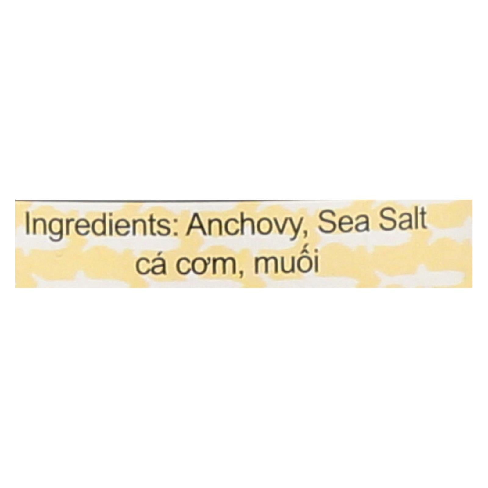 Red Boat Fish Sauce's Primary Ingredient  - Case Of 12 - 17 Oz