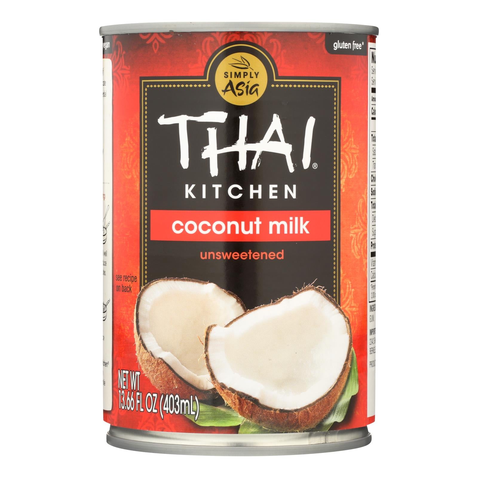 Thai Kitchen Pure Coconut Milk  - 1 Each - 13.66 FZ