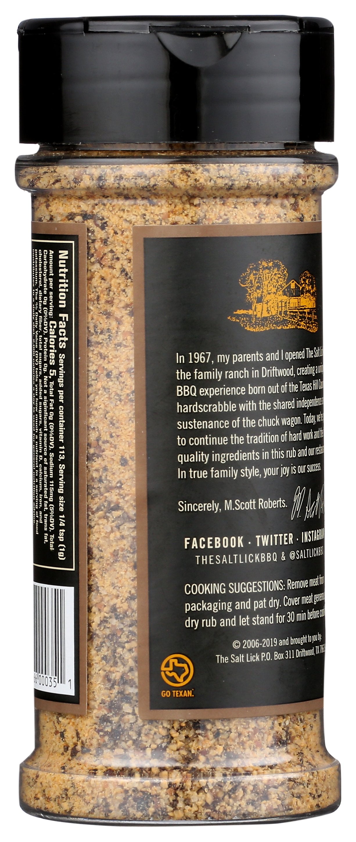 SALT LICK SEASONING STEAK - Case of 6