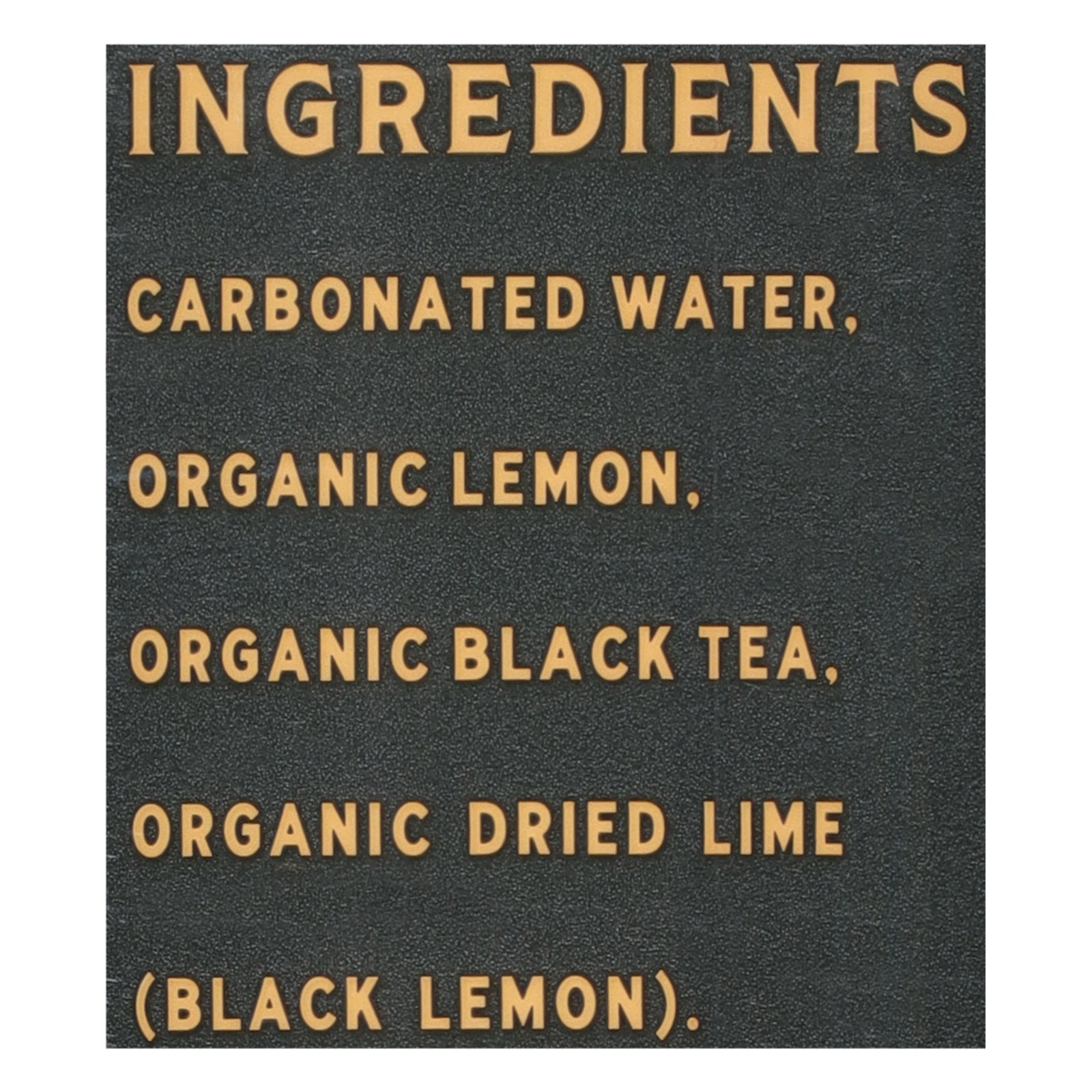 Rishi - Sprklng Tea Black Lmn - CS of 12-12 FZ