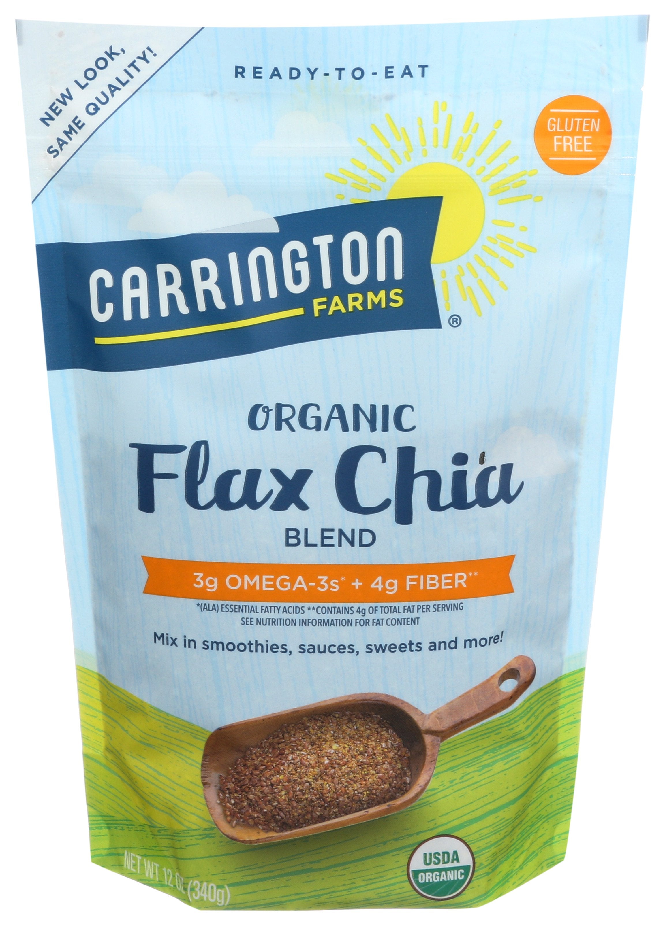CARRINGTON FARMS FLAX CHIA BLEND - Case of 6