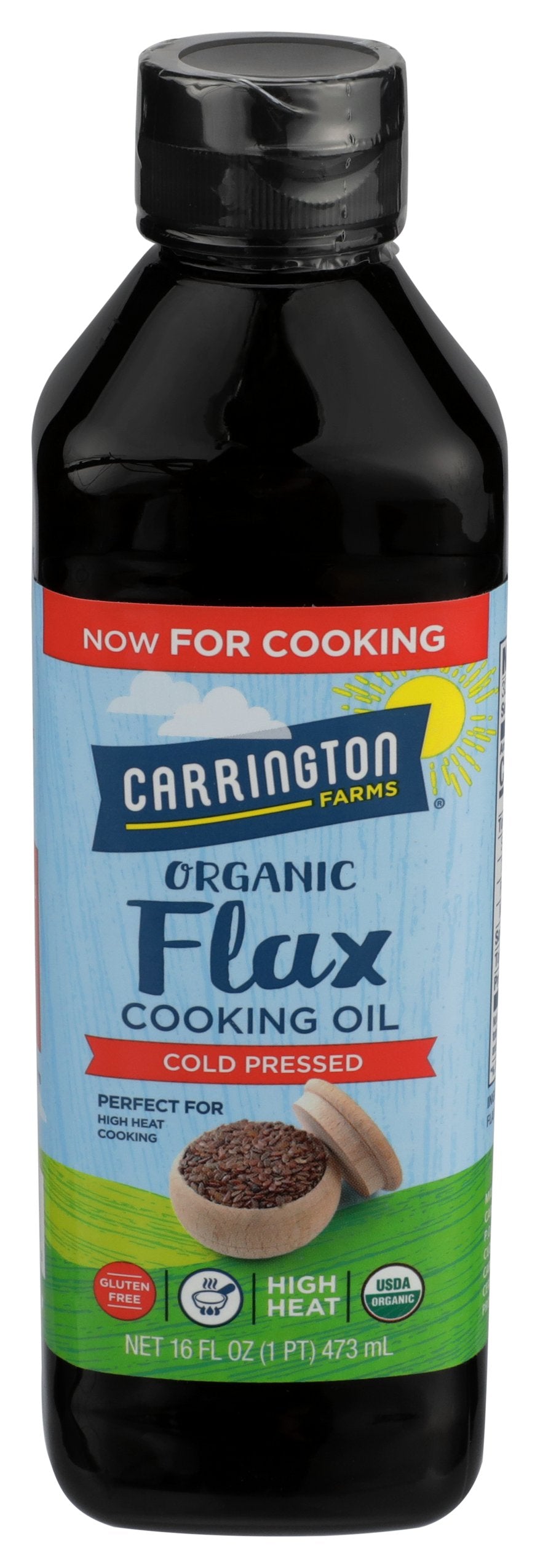 CARRINGTON FARMS OIL COOKING FLAX ORGANIC - Case of 6