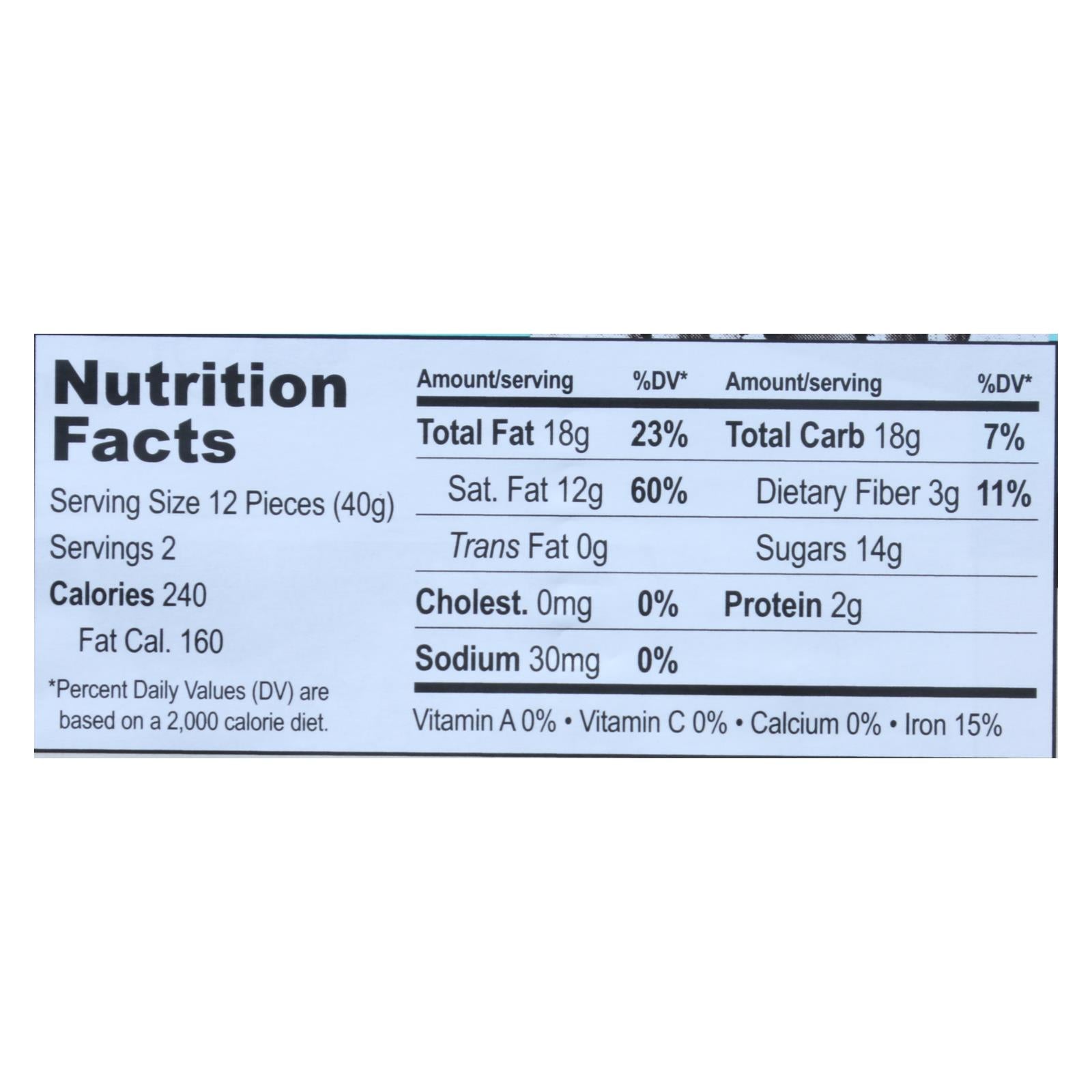 Equal Exchange - Bar Dark Chocolate Coconut - Case of 12 - 2.8 OZ