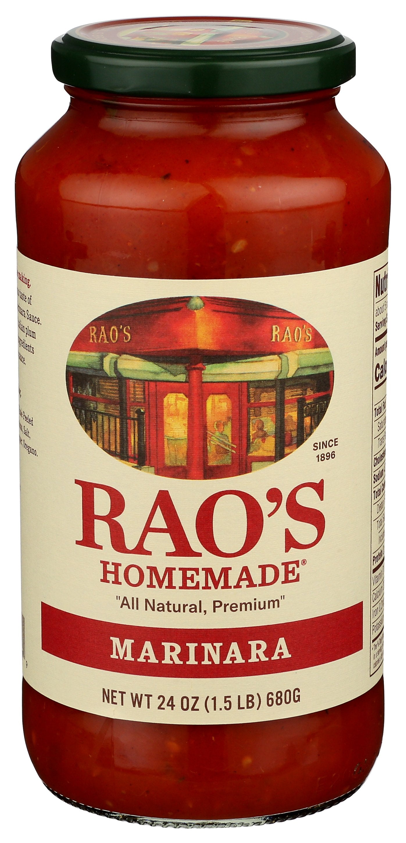 RAOS SAUCE MARINARA HMMADE - Case of 6 [MARINARA SAUCE   24OZ - 24 OZ]