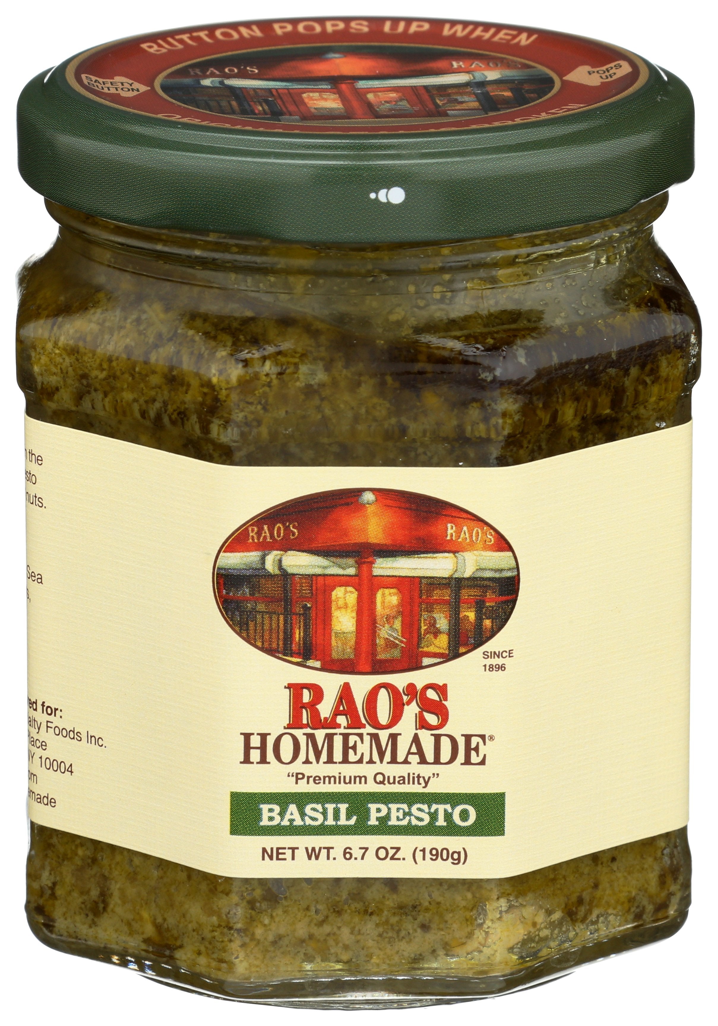 RAOS SAUCE PESTO BASIL - Case of 6