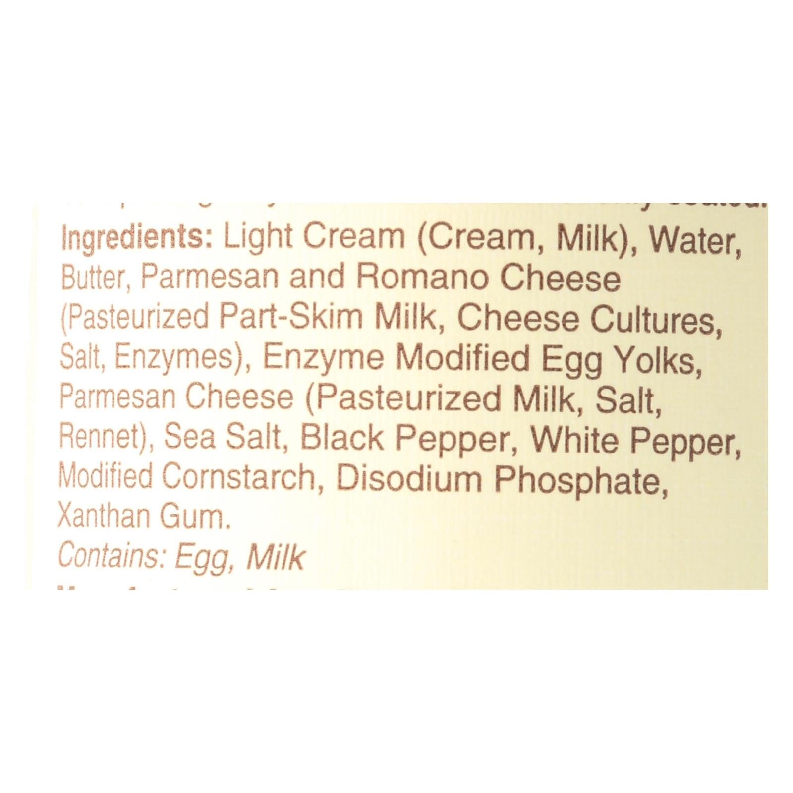 Rao's Specialty Food Alfredo Sauce - Case of 6 - 15 OZ