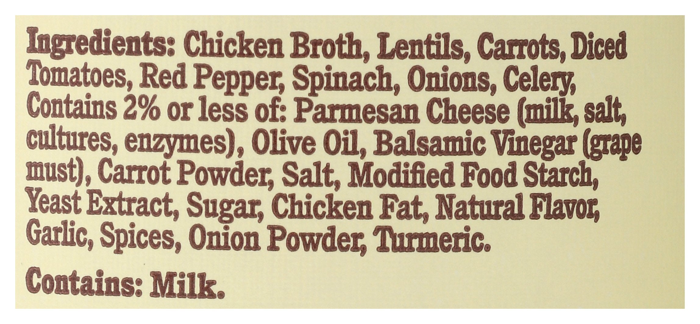 RAOS SOUP LENTIL ITALIAN - Case of 6