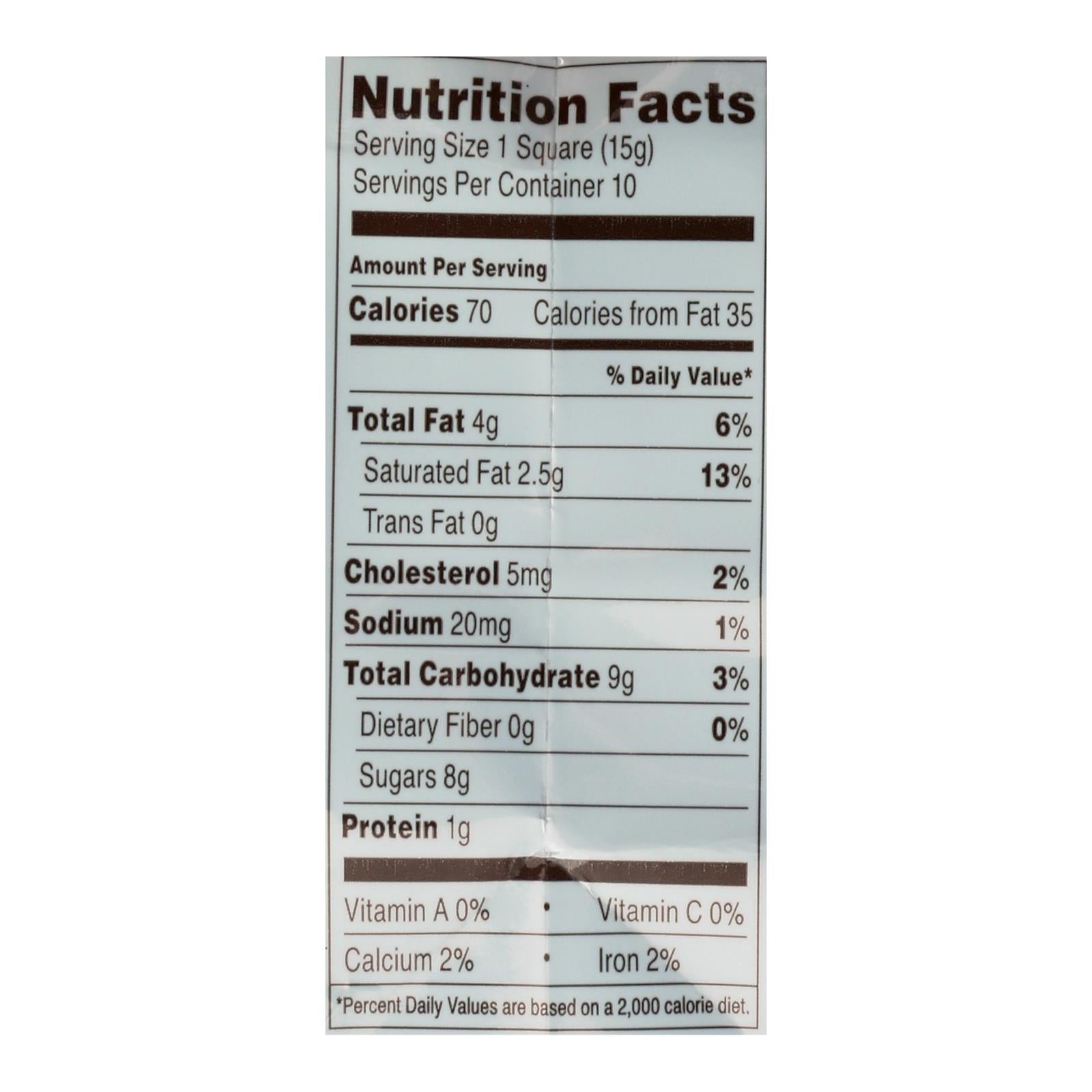 Ghirardelli Milk Chocolate Caramel Squares  - Case of 6 - 5.32 OZ