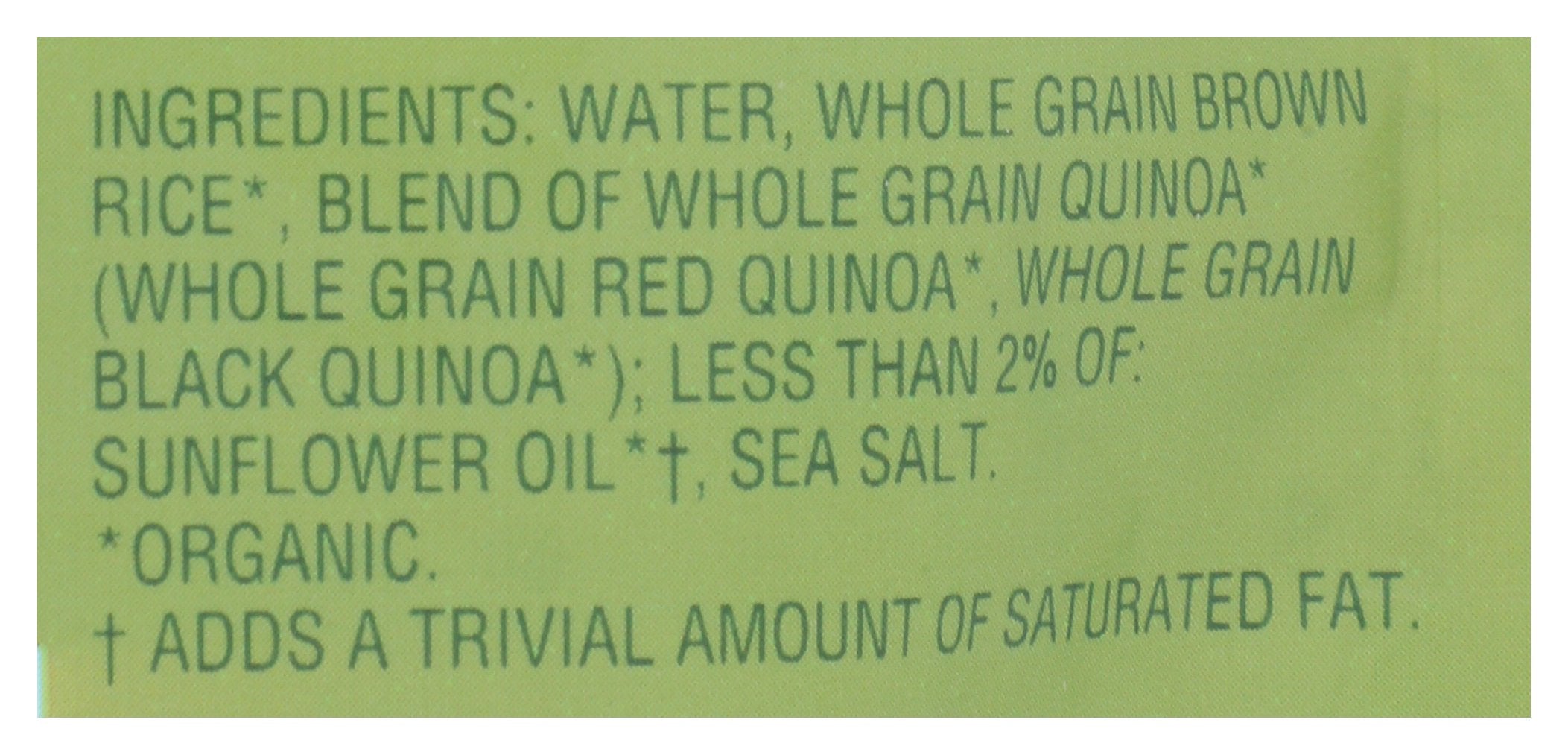 SEEDS OF CHANGE QUINOA RICE BRN SEA SALT - Case of 12