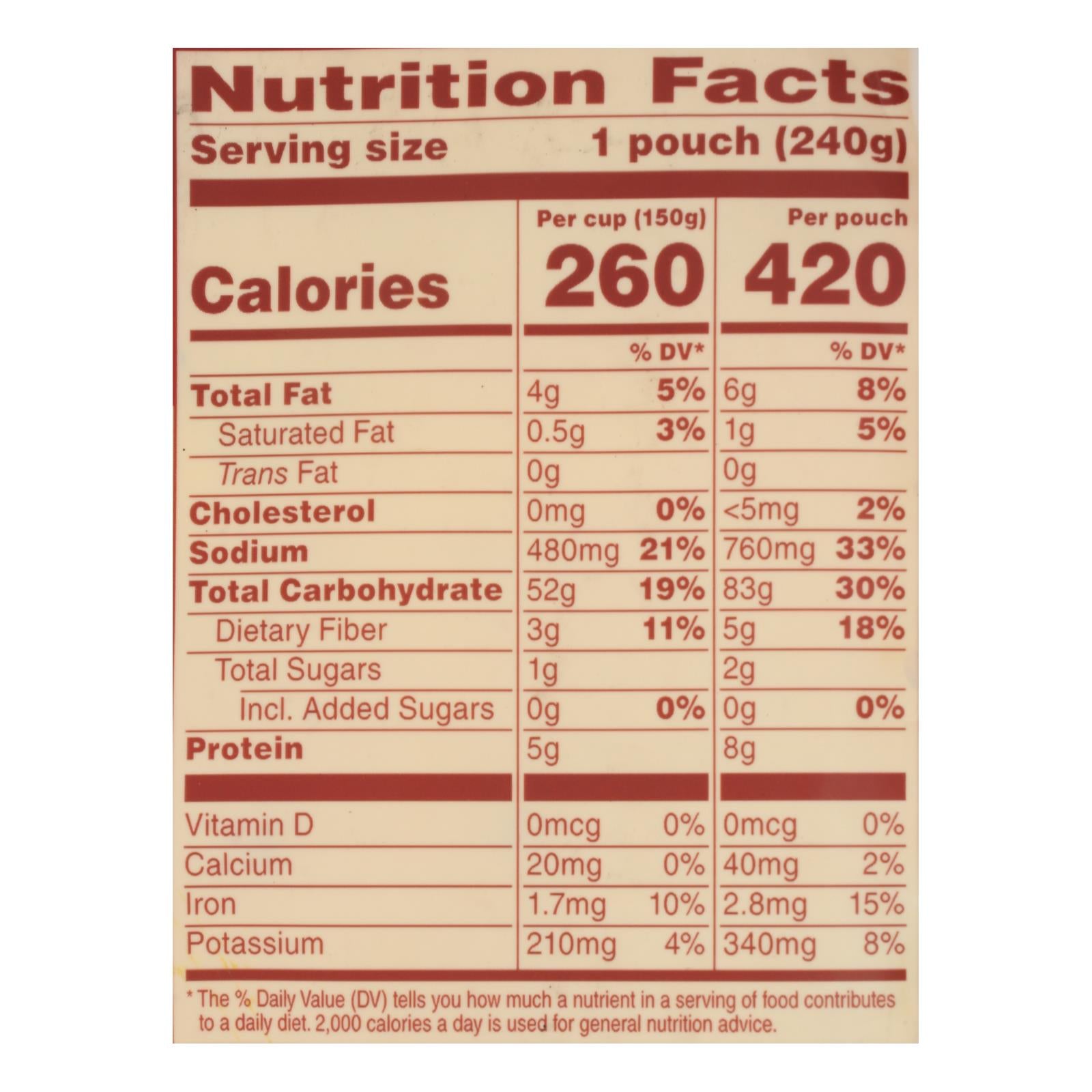 Seeds Of Change Organic Microwavable Spanish Style Rice With Quinoa - Case Of 12 - 8.5 Oz.