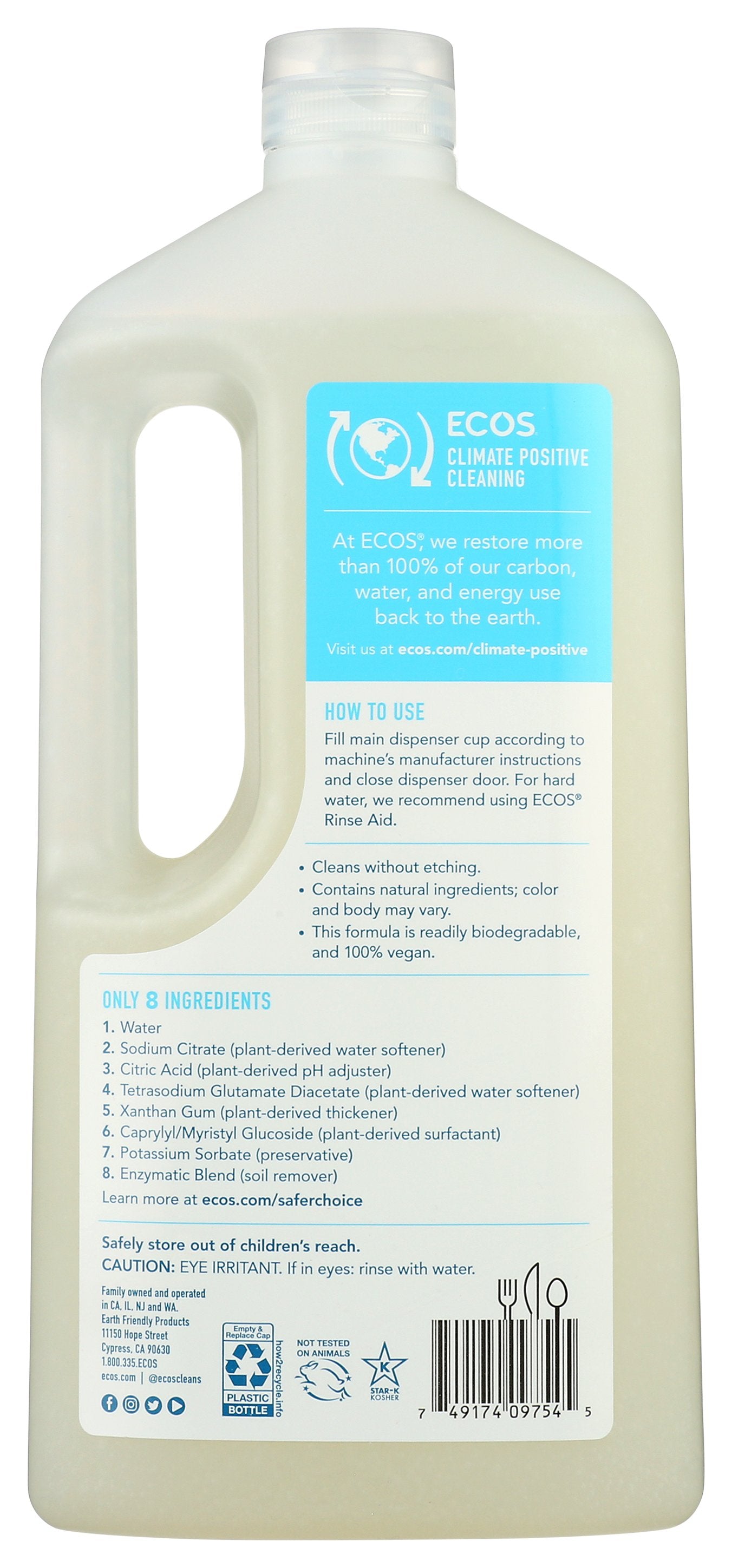 ECOS WAVE GEL FREE & CLEAR