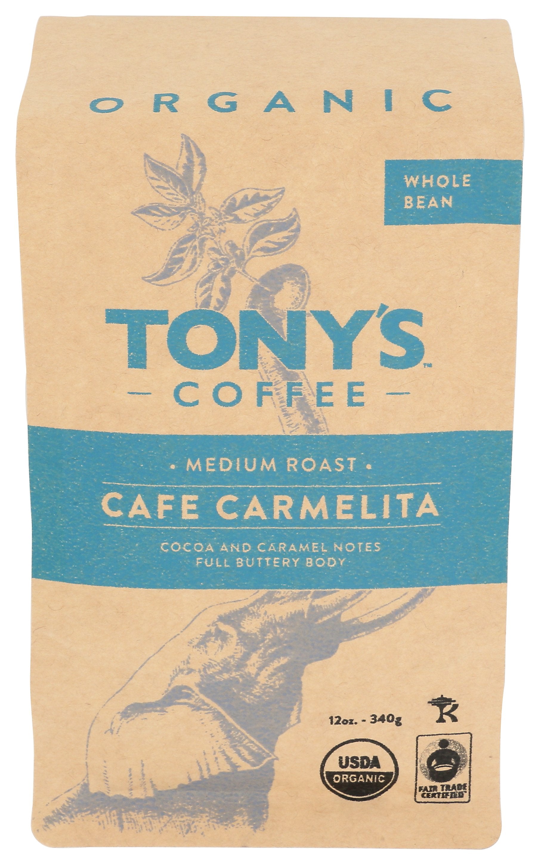 TONYS COFFEE COFFEE WB CARMELITA - Case of 6
