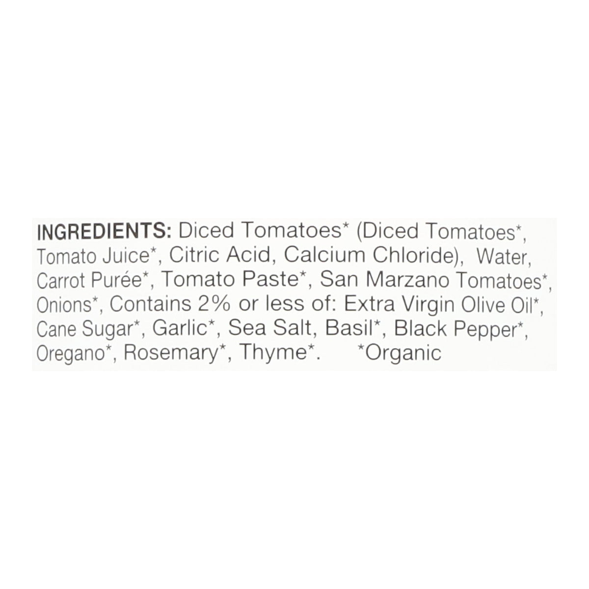 Dave's Gourmet - Pasta Sce Og2 Hertage Red - CS of 6-24 OZ