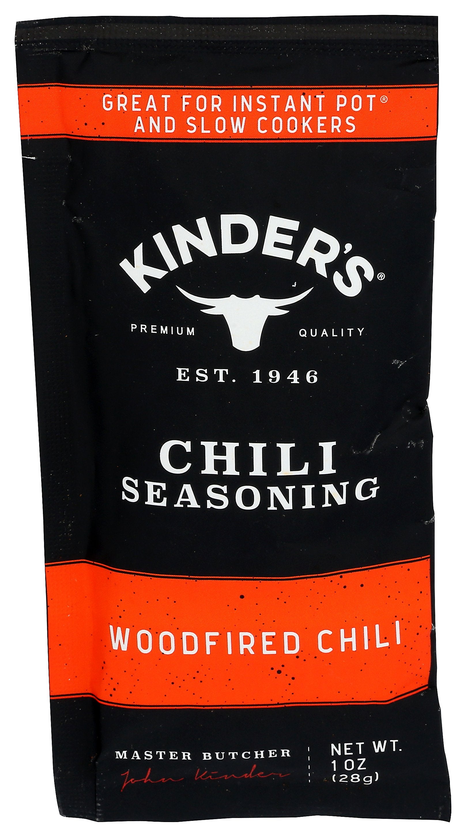 KINDERS SEASONING WOODFIRED CHILI - Case of 15