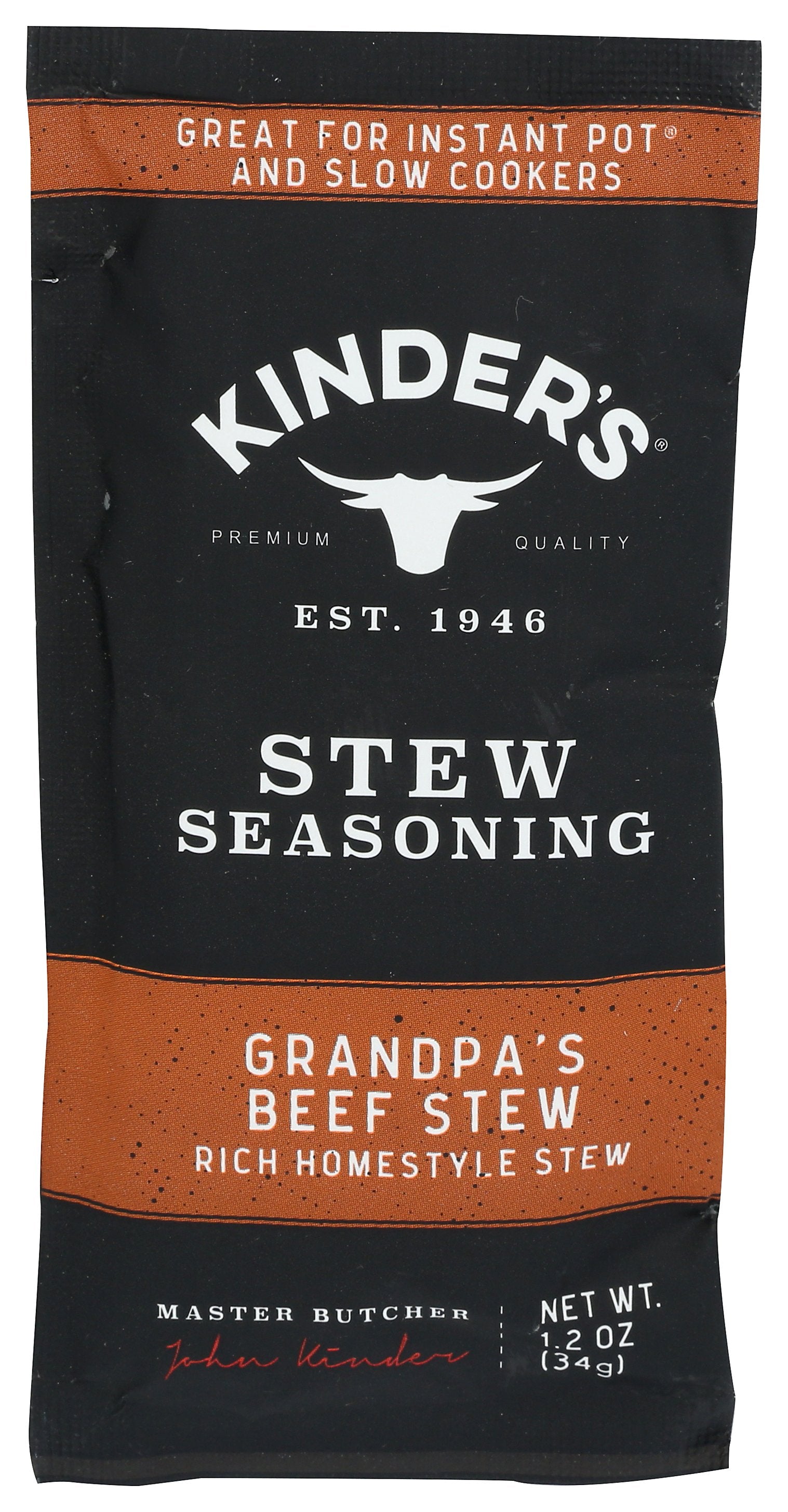 KINDERS SEASONING BEEF STEW - Case of 15