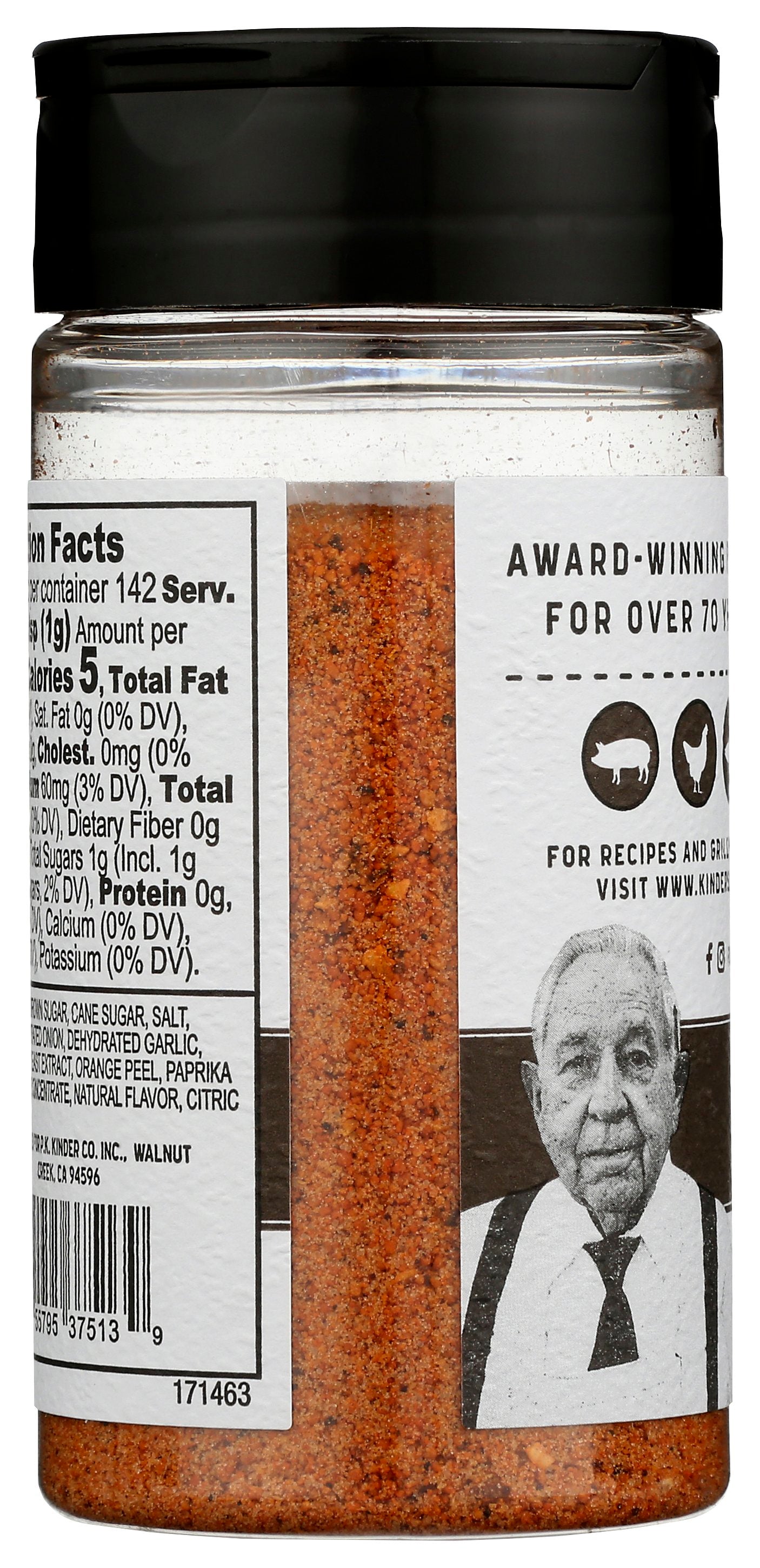 KINDERS RUB BRWN SGR BBQ - Case of 6