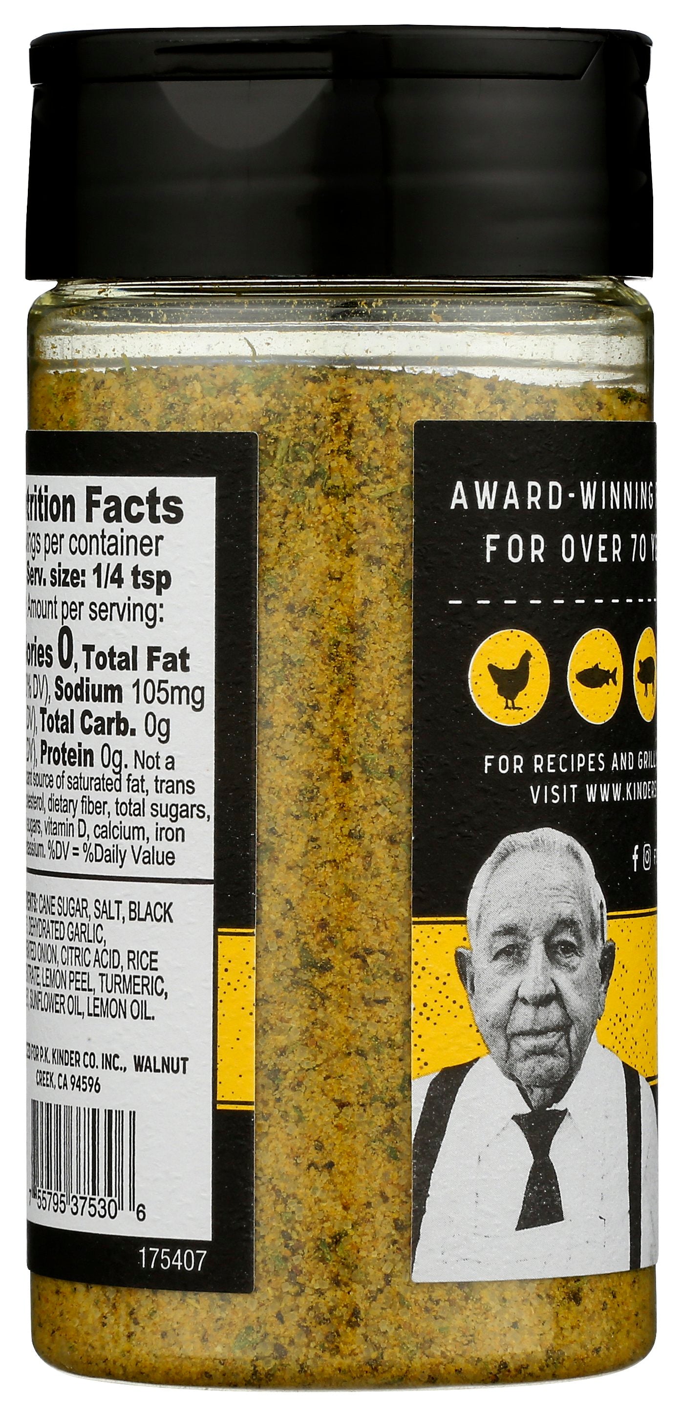 KINDERS RUB CRACKED PPR LEMON - Case of 6