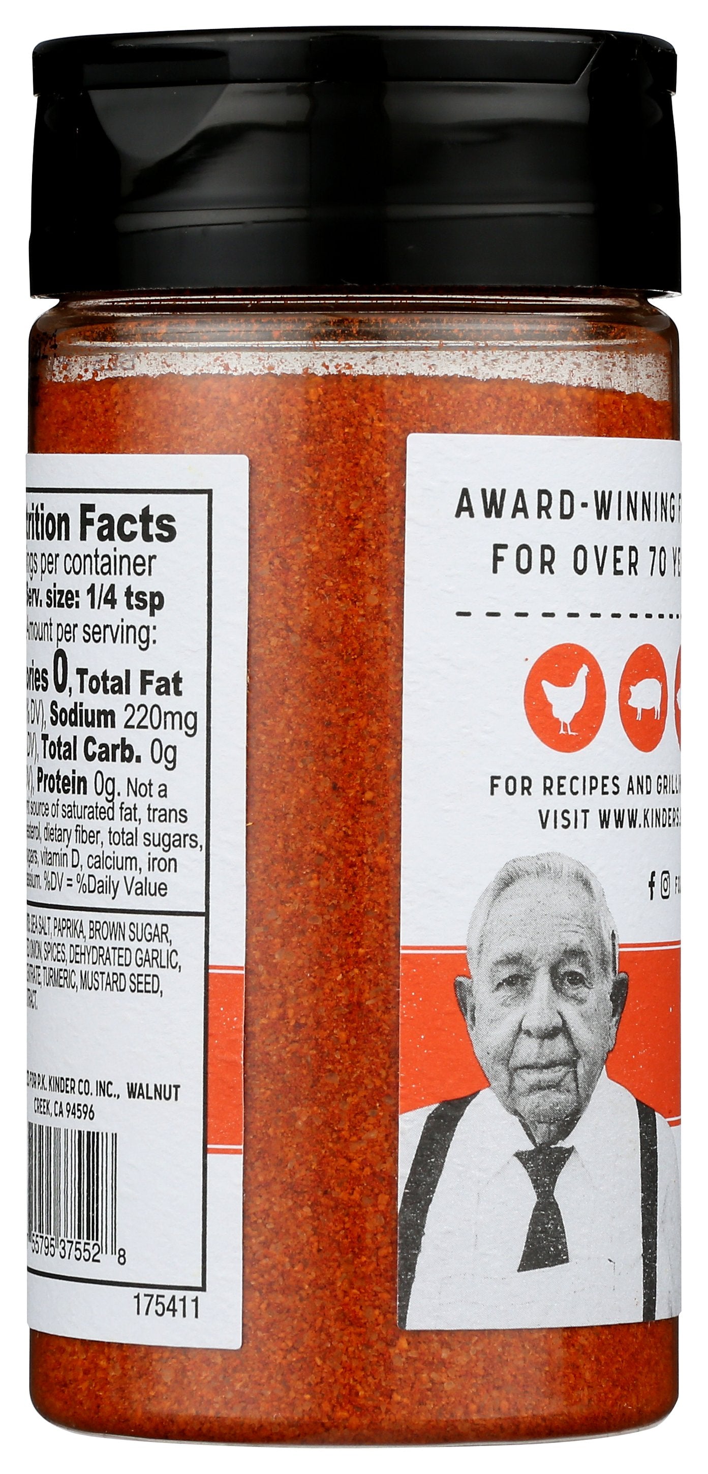 KINDERS SEASONING BBQ BLEND - Case of 6