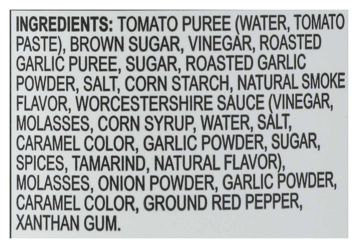 KINDERS SAUCE BBQ GARLIC RSTD SQZ - Case of 6
