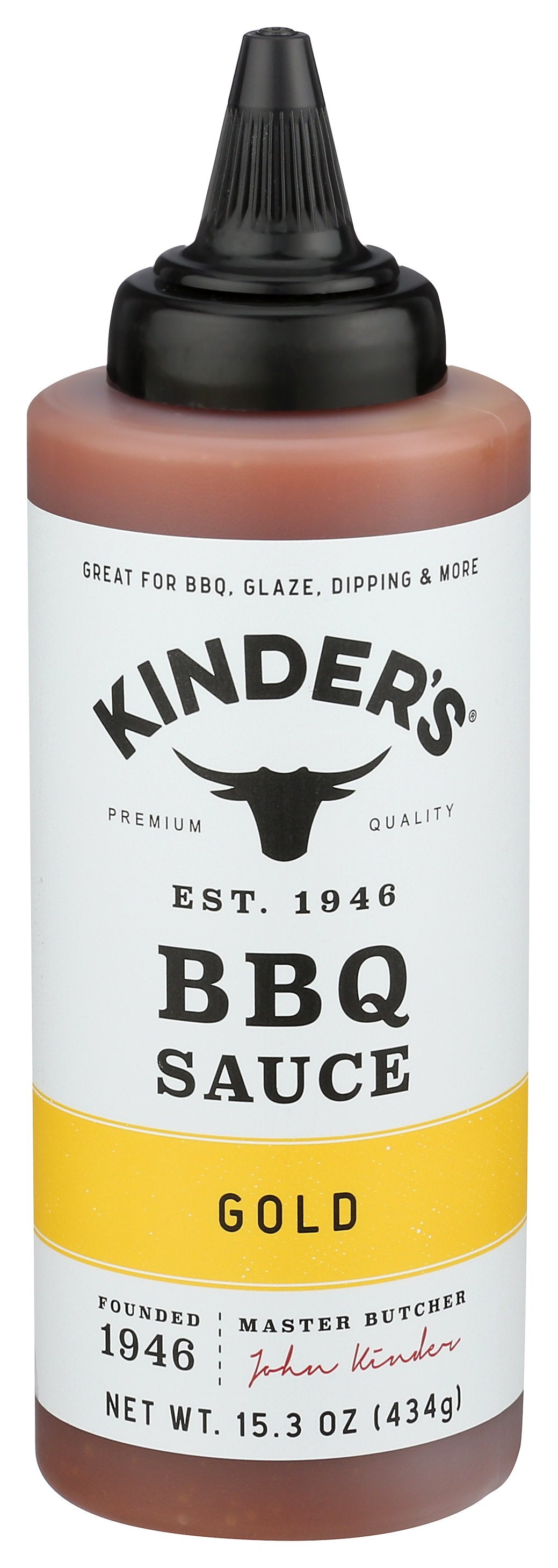 KINDERS SAUCE BBQ GOLD SQZ - Case of 6