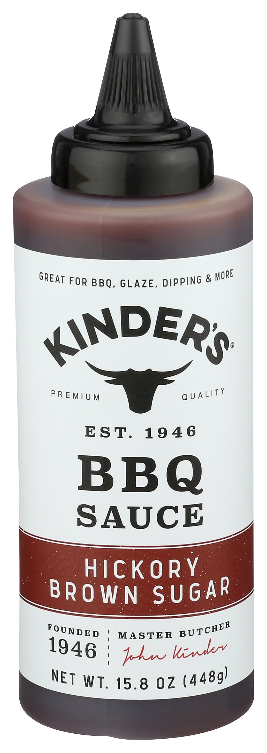 KINDERS SAUCE BBQ HICKRY MOLSS SQZ - Case of 6