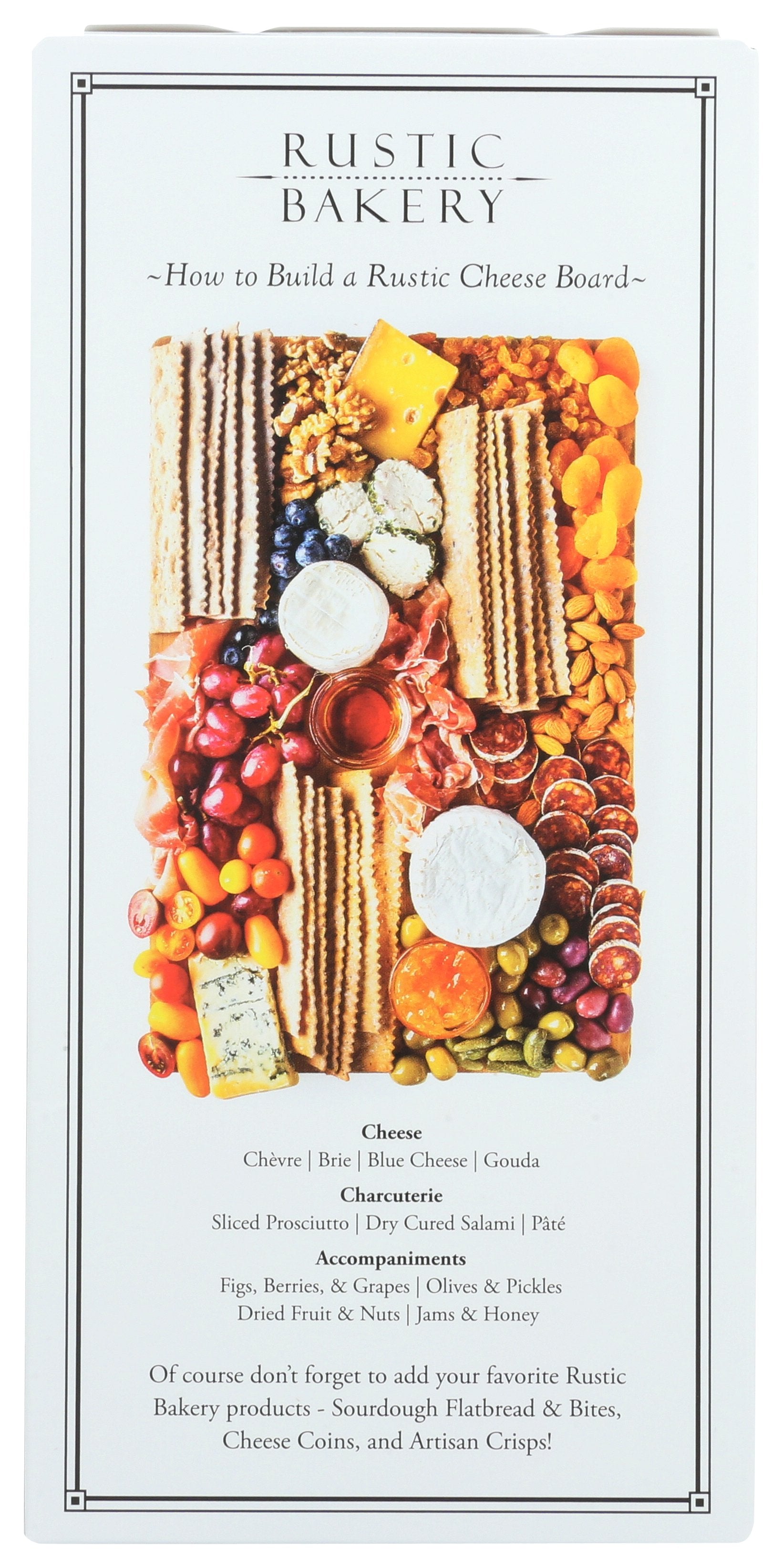 RUSTIC BAKERY FLATBREAD ROSEMRY OLV OIL - Case of 12