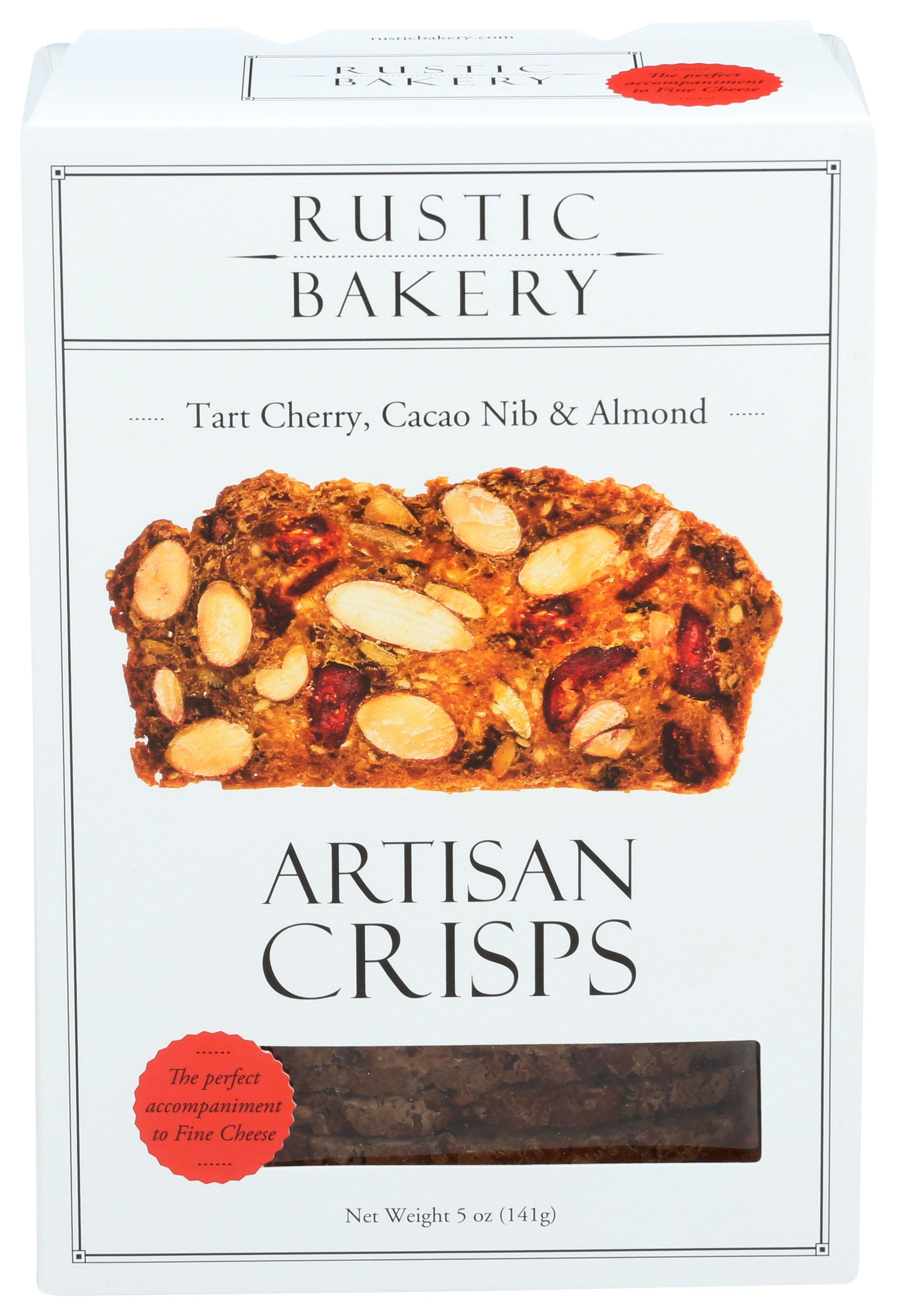 RUSTIC BAKERY CRISPS CHERRY CACAO NIB - Case of 12