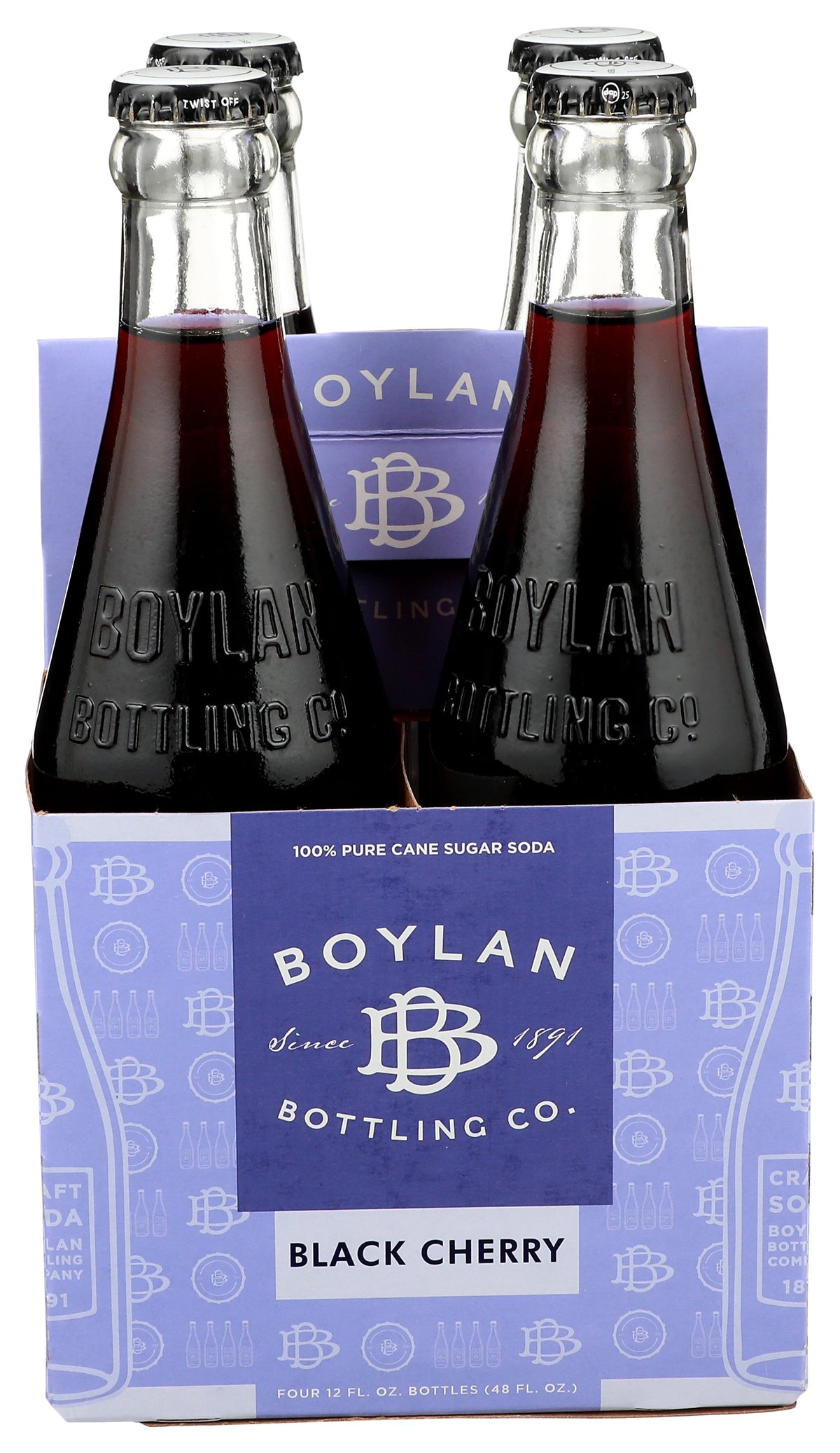 BOYLAN SODA BLCK CHRY 4PK - Case of 6