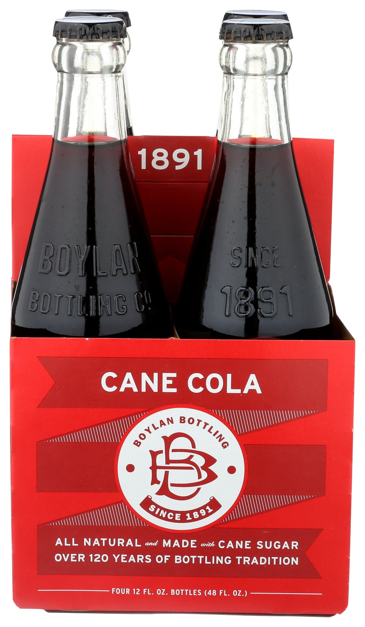 BOYLAN SODA SGR CANE COLA 4PK - Case of 6