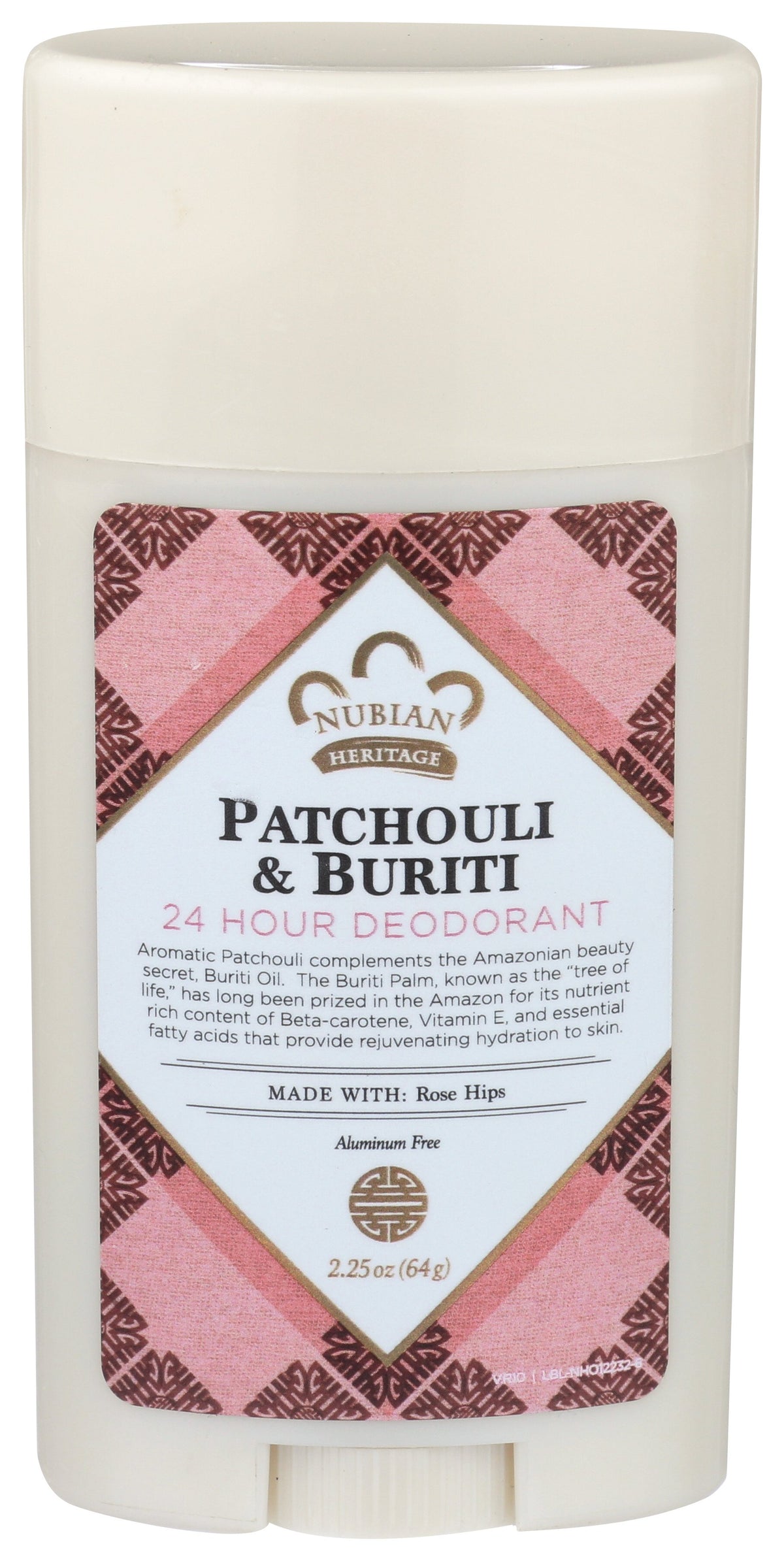 NUBIAN HERITAGE DEOD PATCHOULI & BURITI - Case of 3