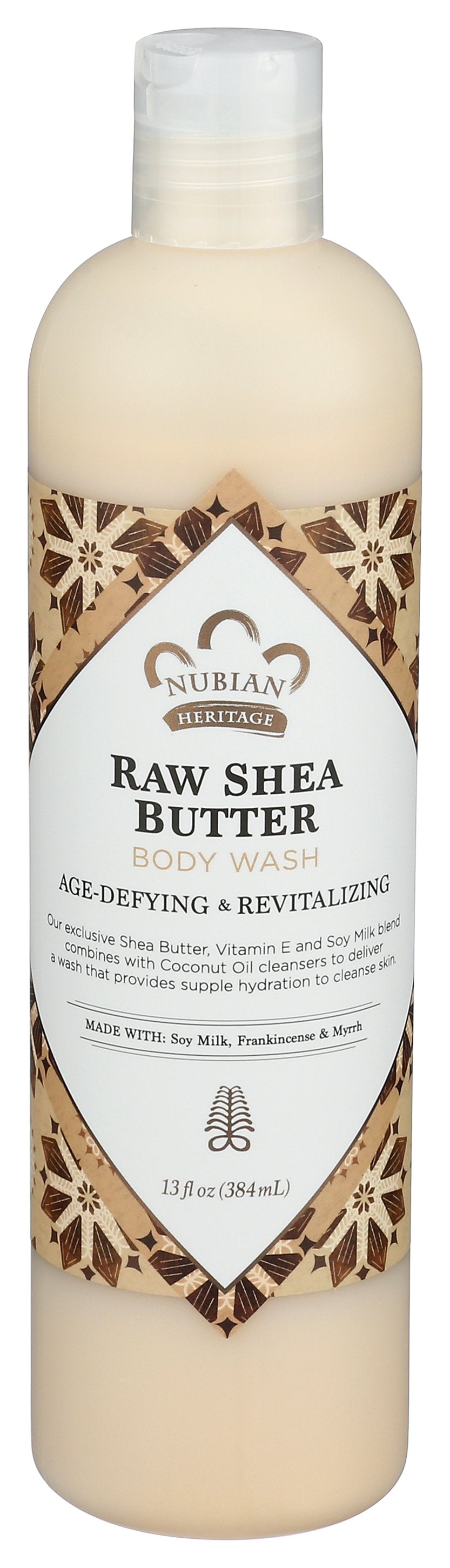 NUBIAN HERITAGE BODY WASH RAW SHEA BUTTER - Case of 3