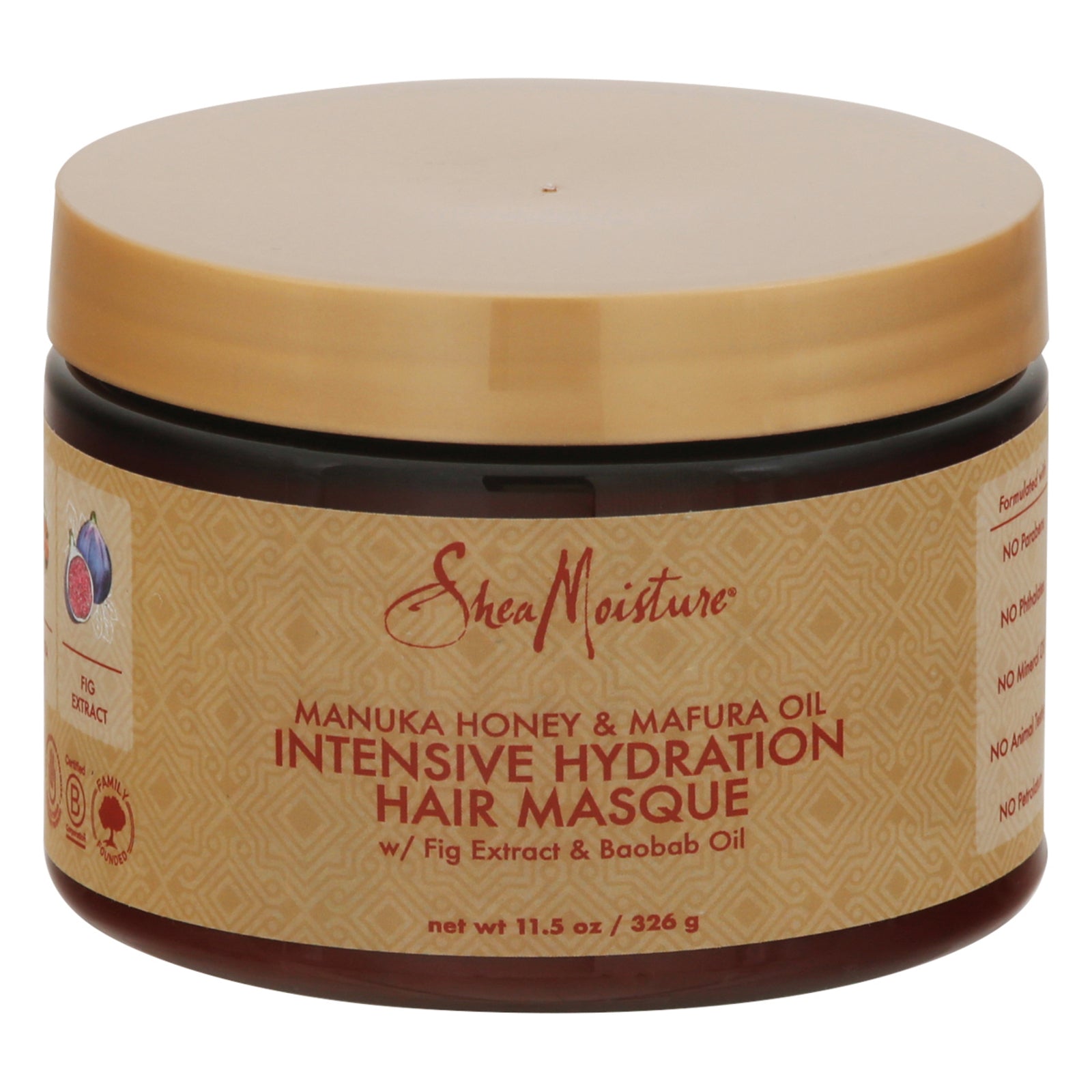 Shea Moisture - Hair Masque Mhmo - 1 Each -11.5 OZ