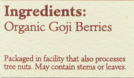 IMLAKESH ORGANICS BERRY GOJI ORG RAW - Case of 6