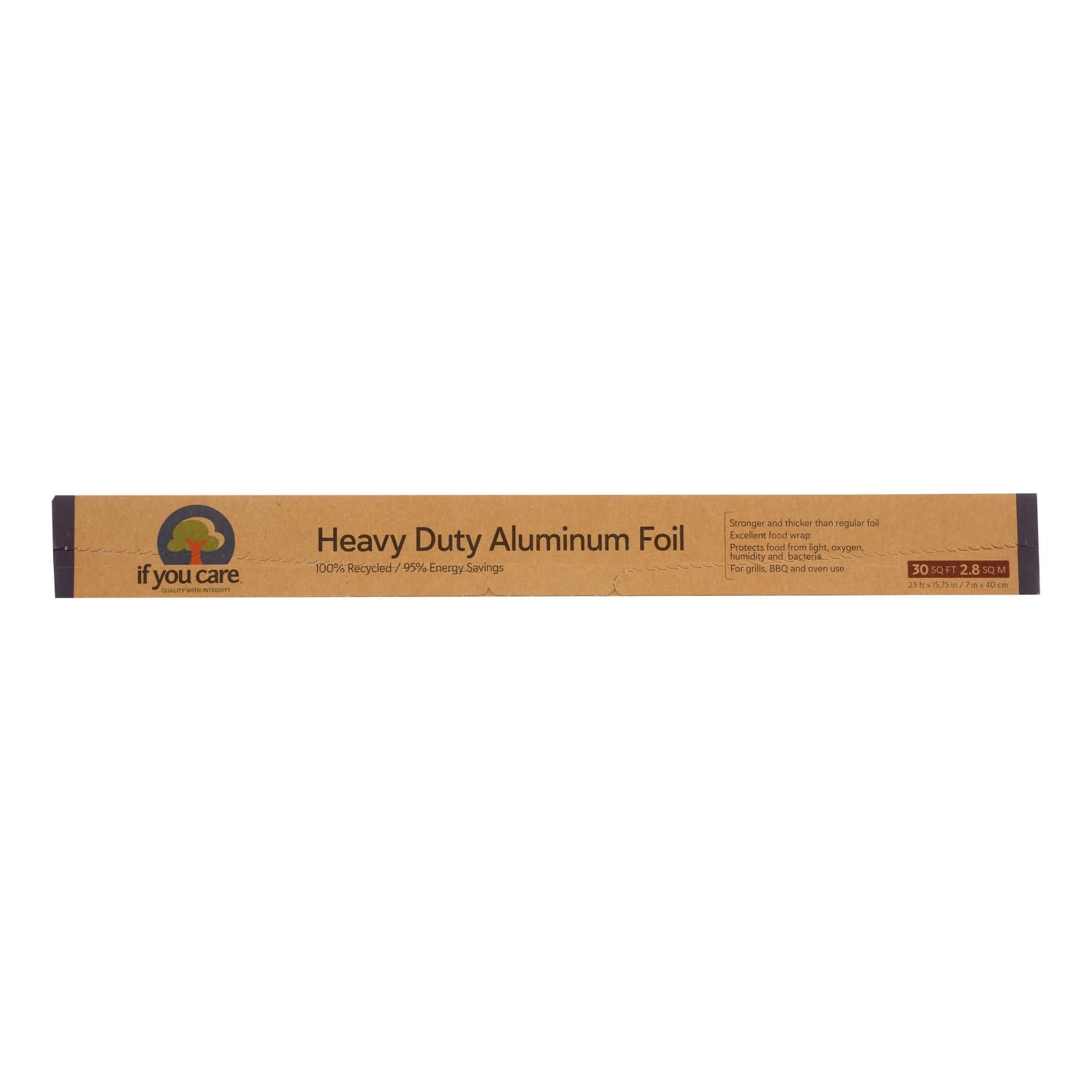 If You Care Aluminum Foil - Recycled - Case Of 12 - 30 Sq. Ft.