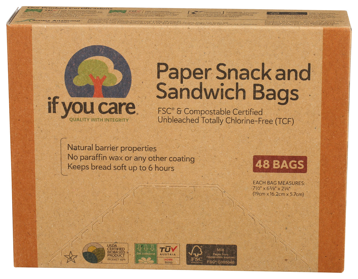 IF YOU CARE SANDWICH BAG