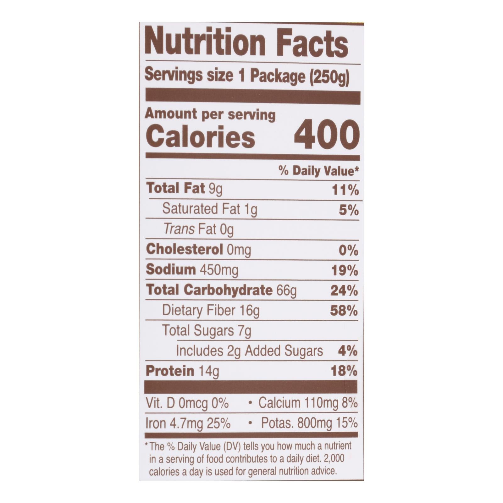 Tasty Bite - Bowl Protein Medit Style - Case of 6-8.8 OZ