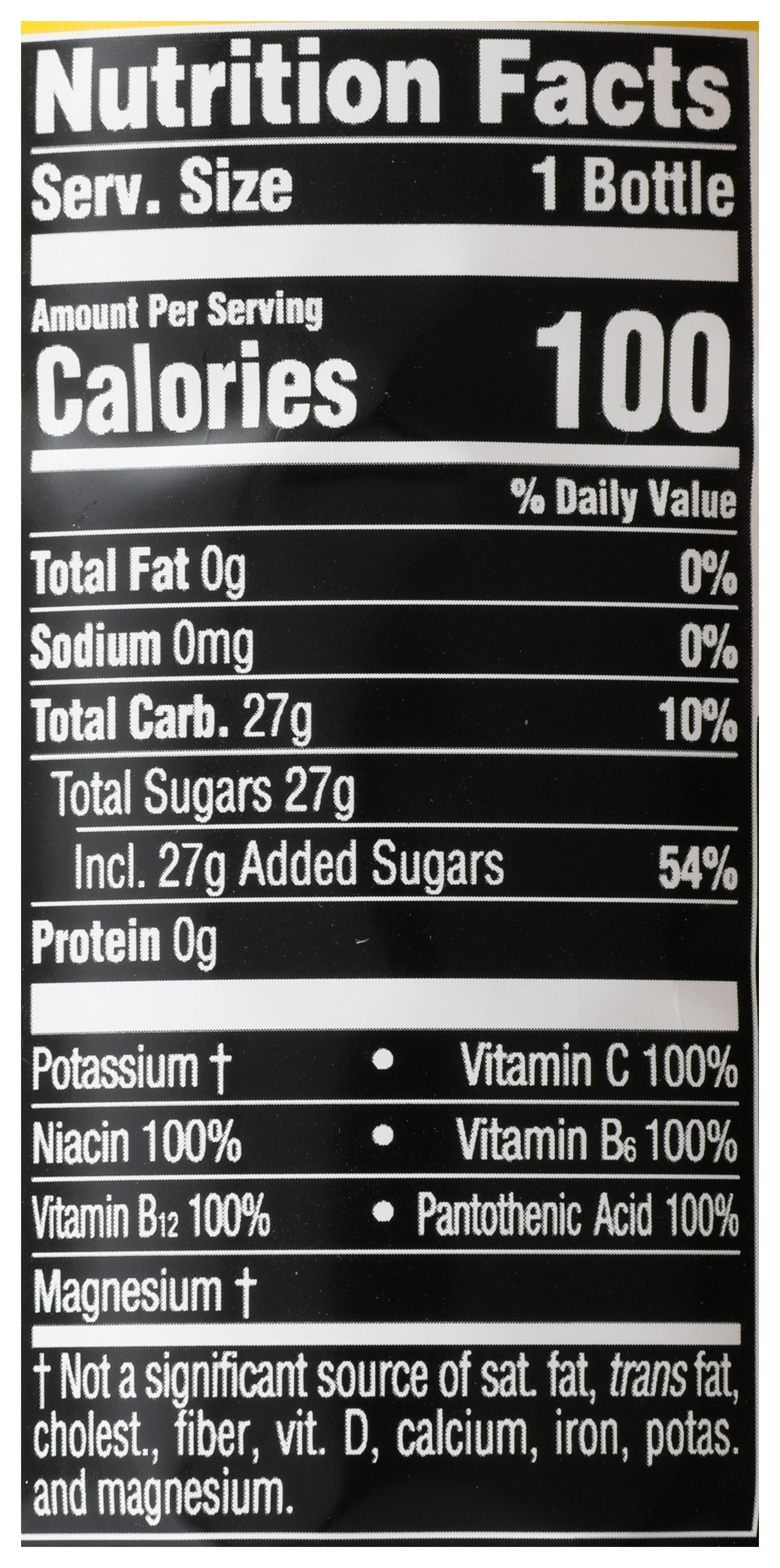VITAMIN WATER WATER TROPICAL CITRUS - Case of 12