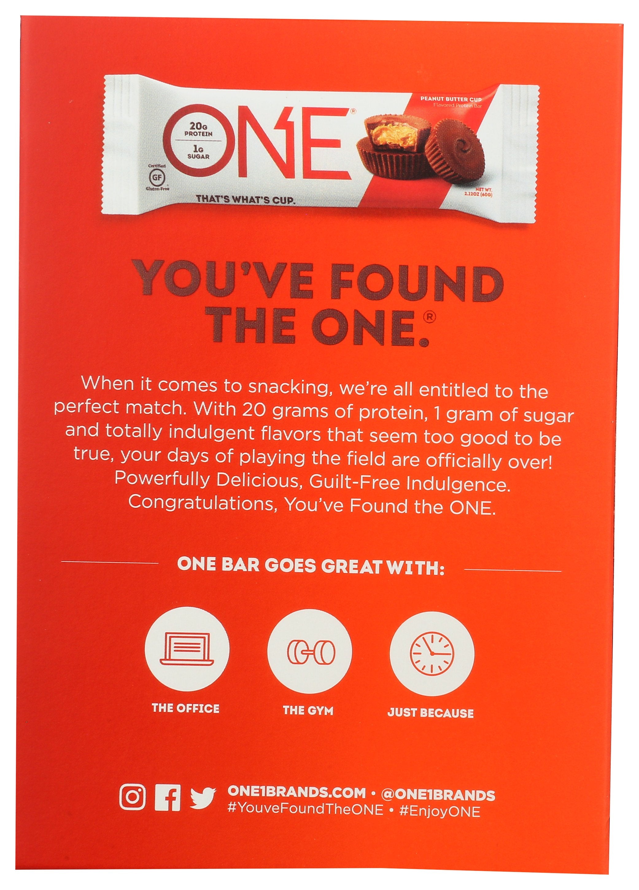 ONEBAR BAR PRTN PNUT BTTR 4CT - Case of 6