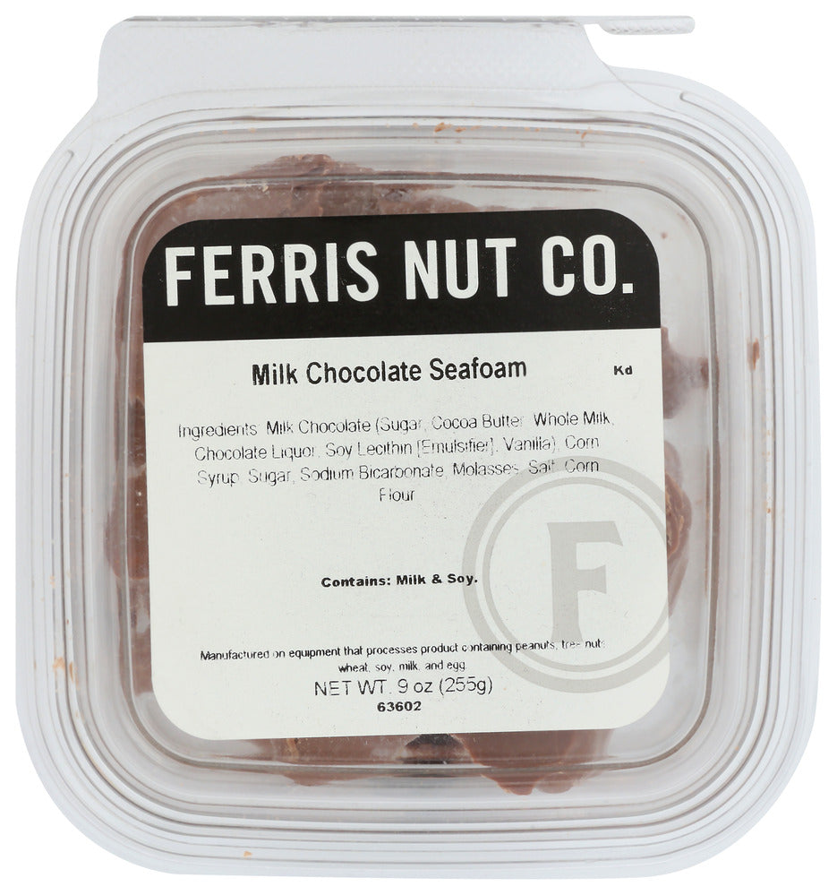 Ferris Nut Co. Milk Chocolate Seafoam - Case of 12 - 9 oz