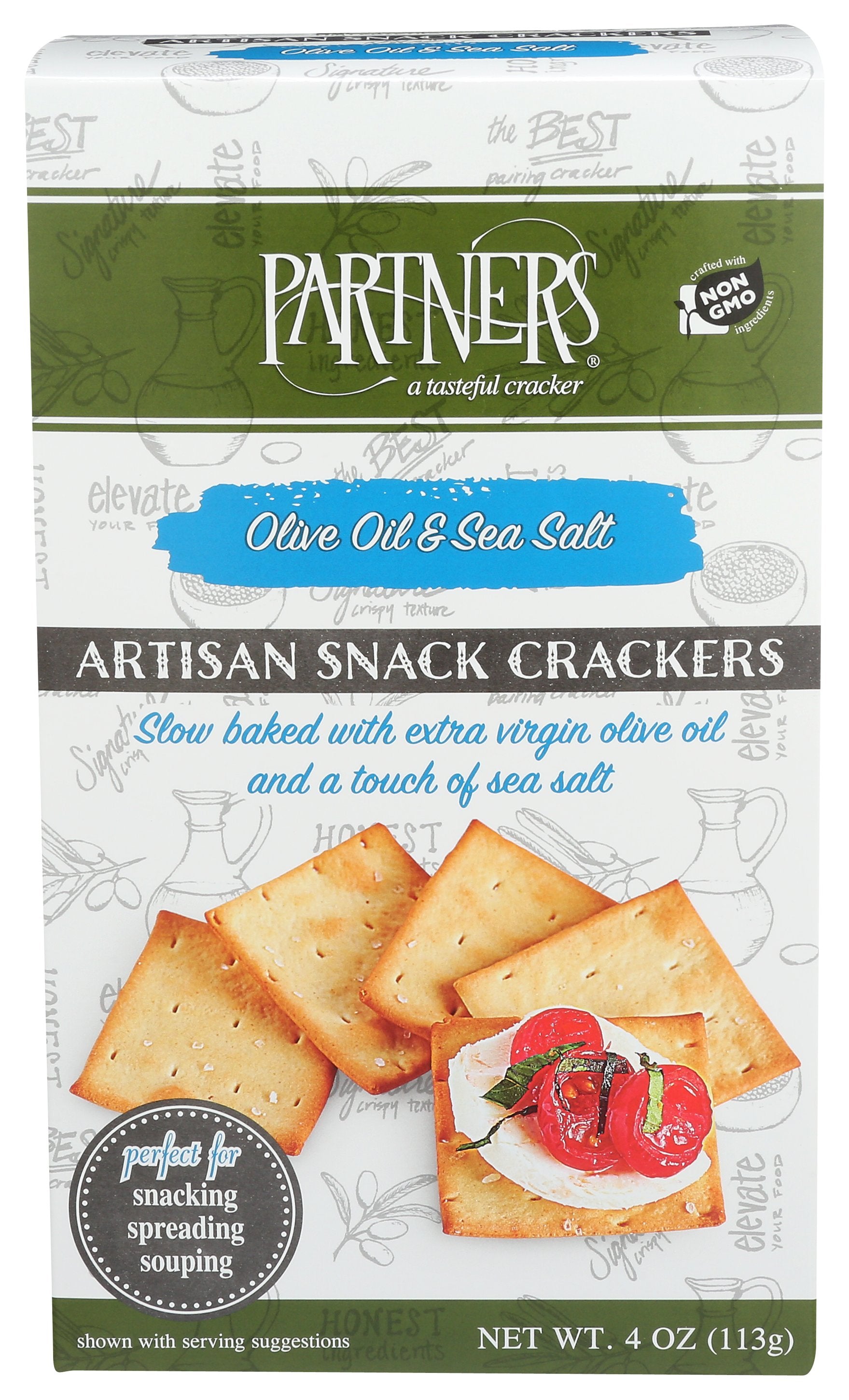 PARTNERS CRACKER OLIVE & SSLT - Case of 6