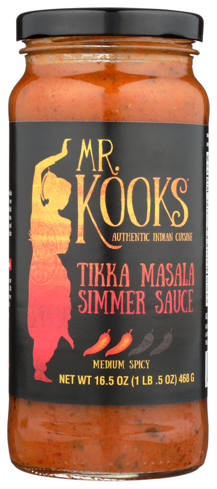 Mr. Kook Simmer Sauce Tikka Masala - Case of 6 - 16.5 OZ