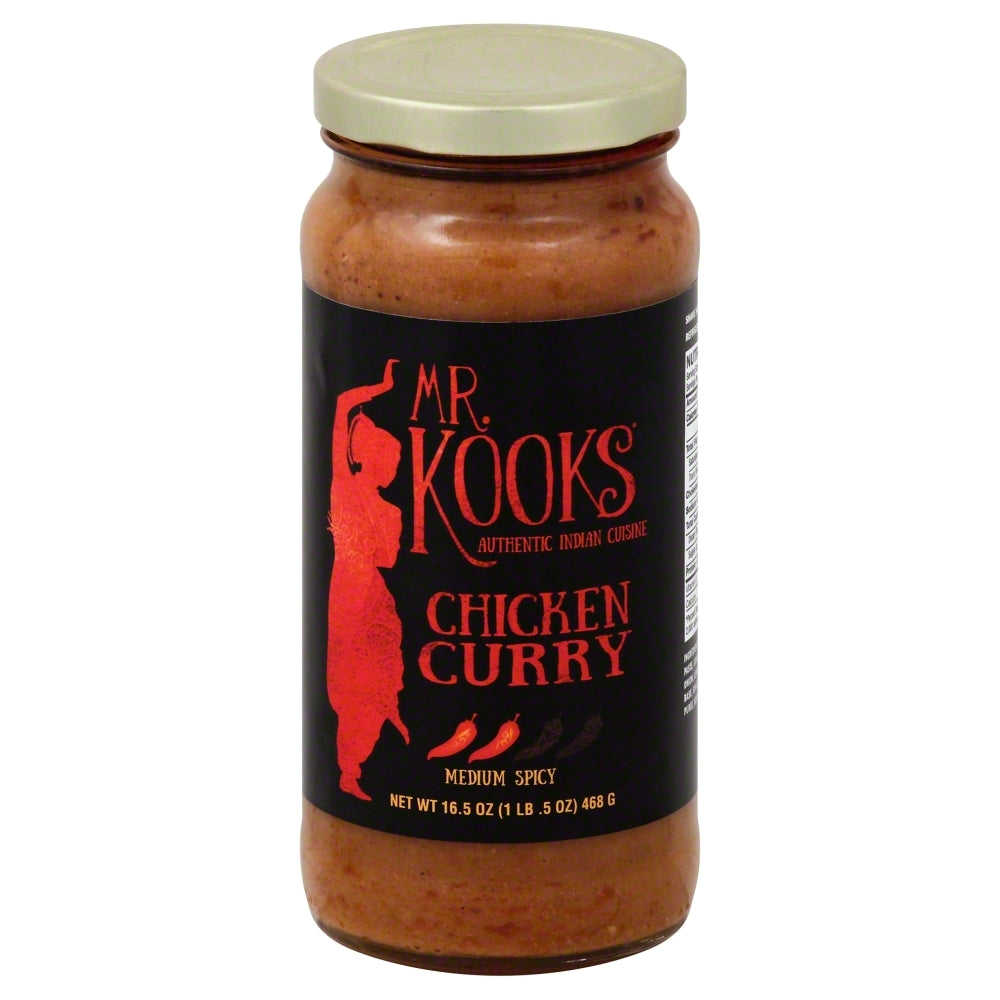 Mr. Kook Curry Sauce Chicken - Case of 6 - 16.5 OZ