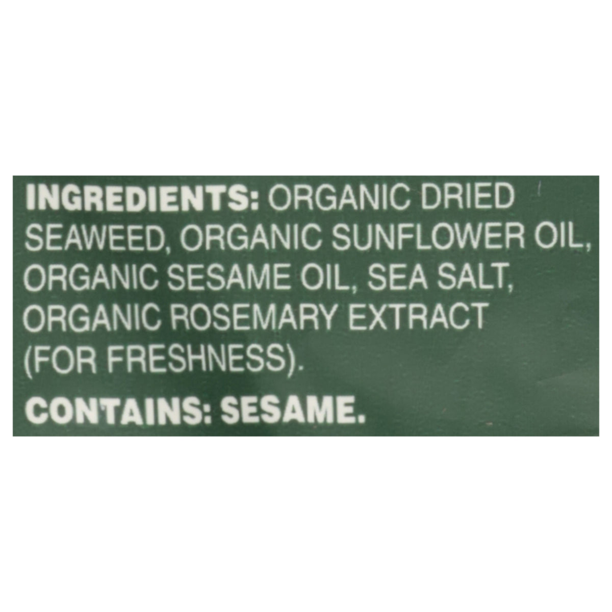 Bibigo - Seaweed Og2 Snack Sesame - CS of 12-.35 OZ